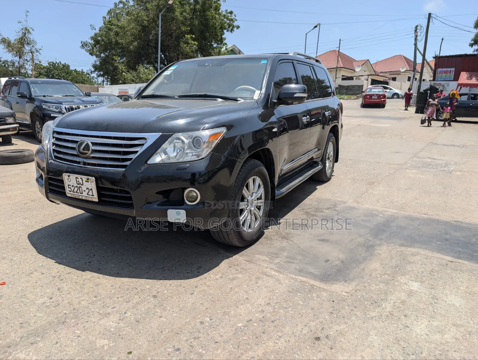 Lexus LX 570 2009 Black