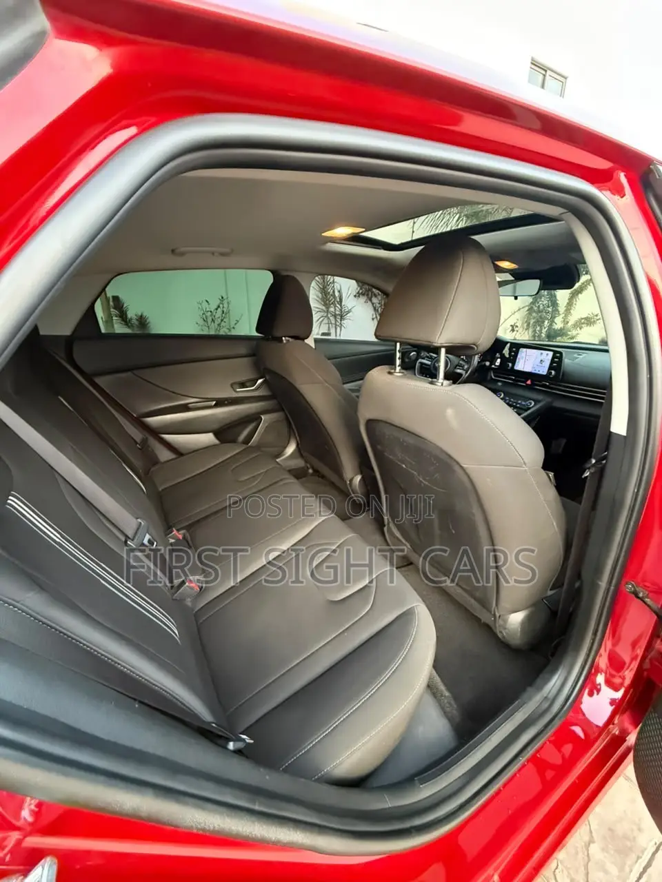 Hyundai Elantra Limited 2021 Red