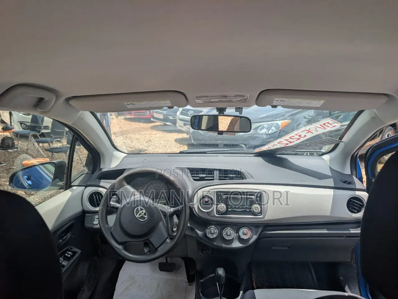 Toyota Yaris 2013 Blue
