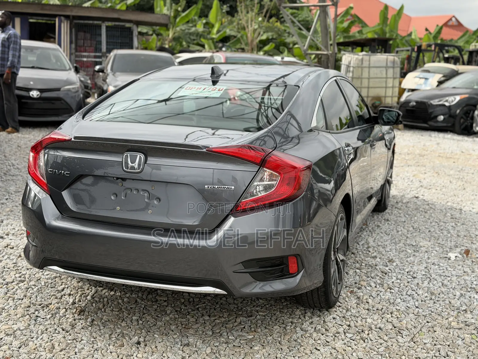 Honda Civic Touring Sedan 2019 Gray