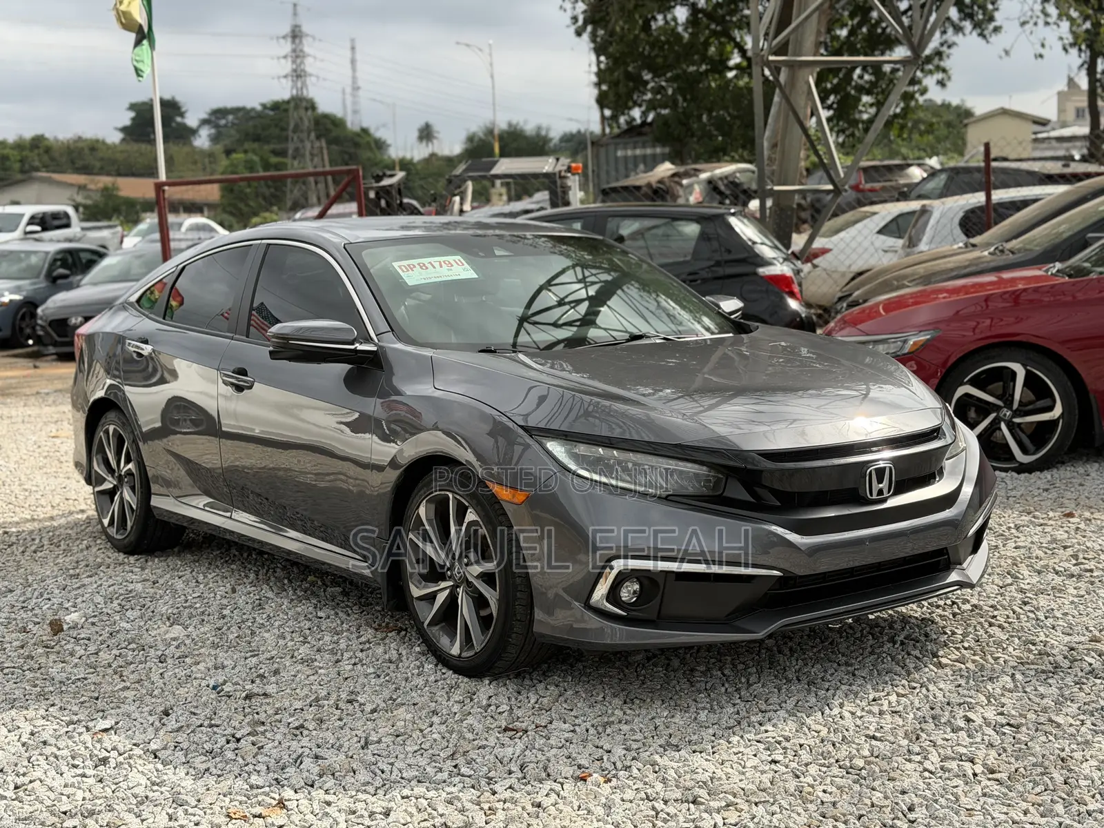 Honda Civic Touring Sedan 2019 Gray