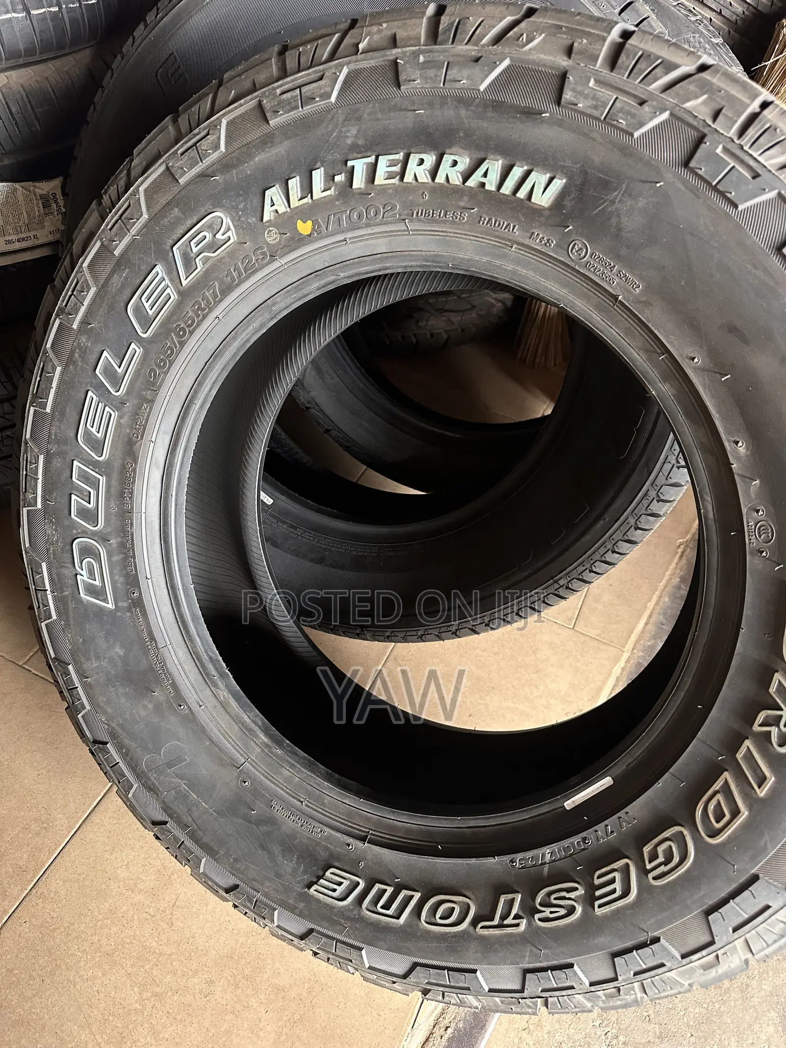 Bridgestone Tyres: 265/65/17 Dueler At