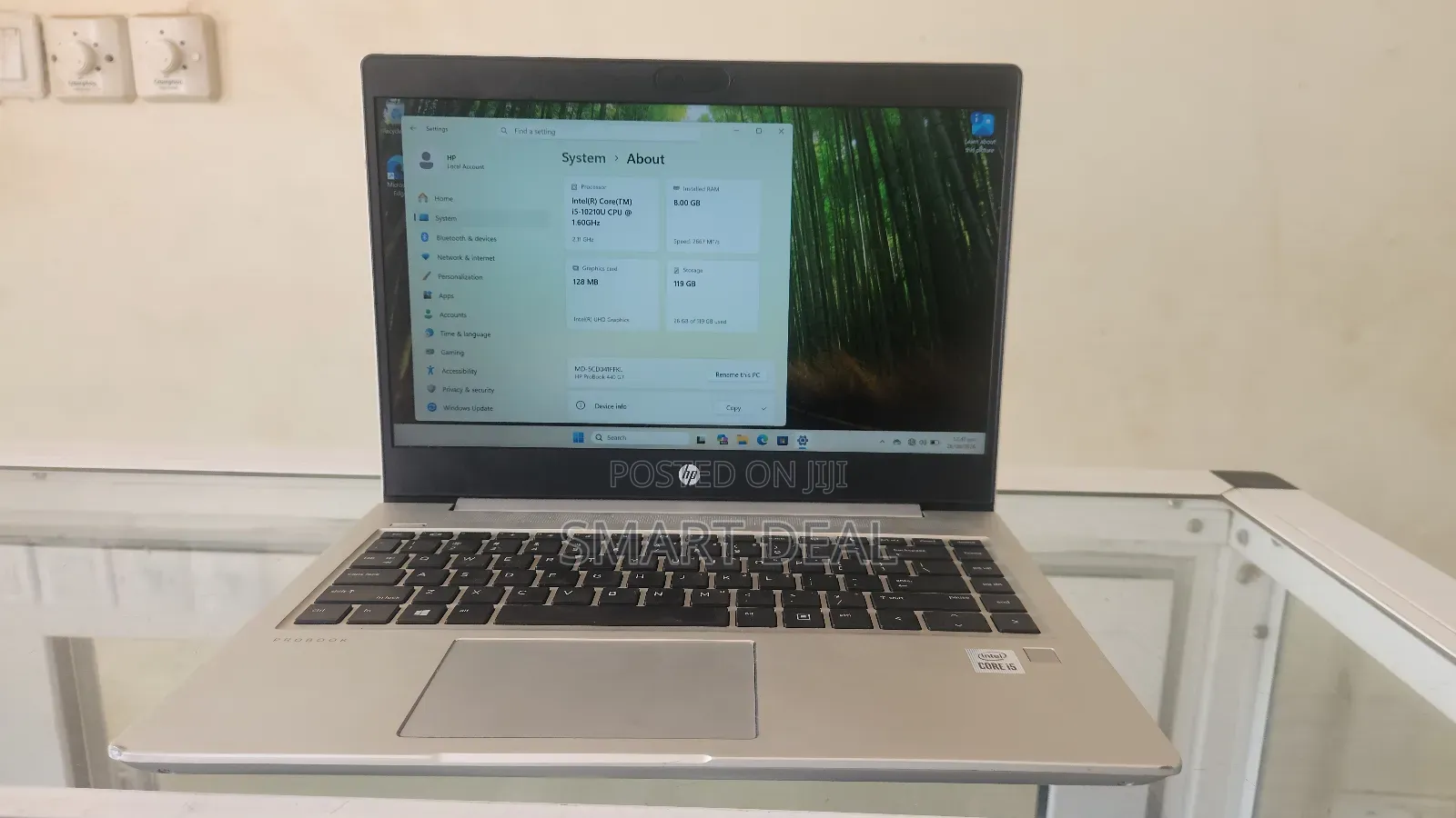 Laptop HP ProBook 440 G7 8GB Intel Core i5 SSD 128GB
