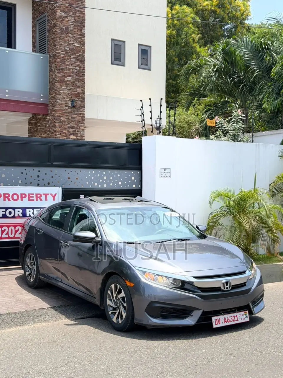 Honda Civic EX-T 4dr Sedan (1.5L 4cyl) 2017 Gray