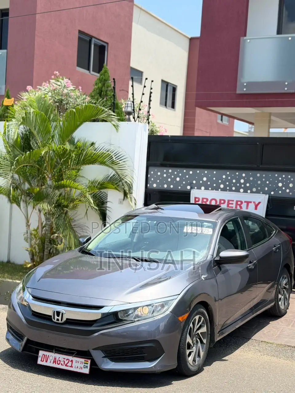 Honda Civic EX-T 4dr Sedan (1.5L 4cyl) 2017 Gray
