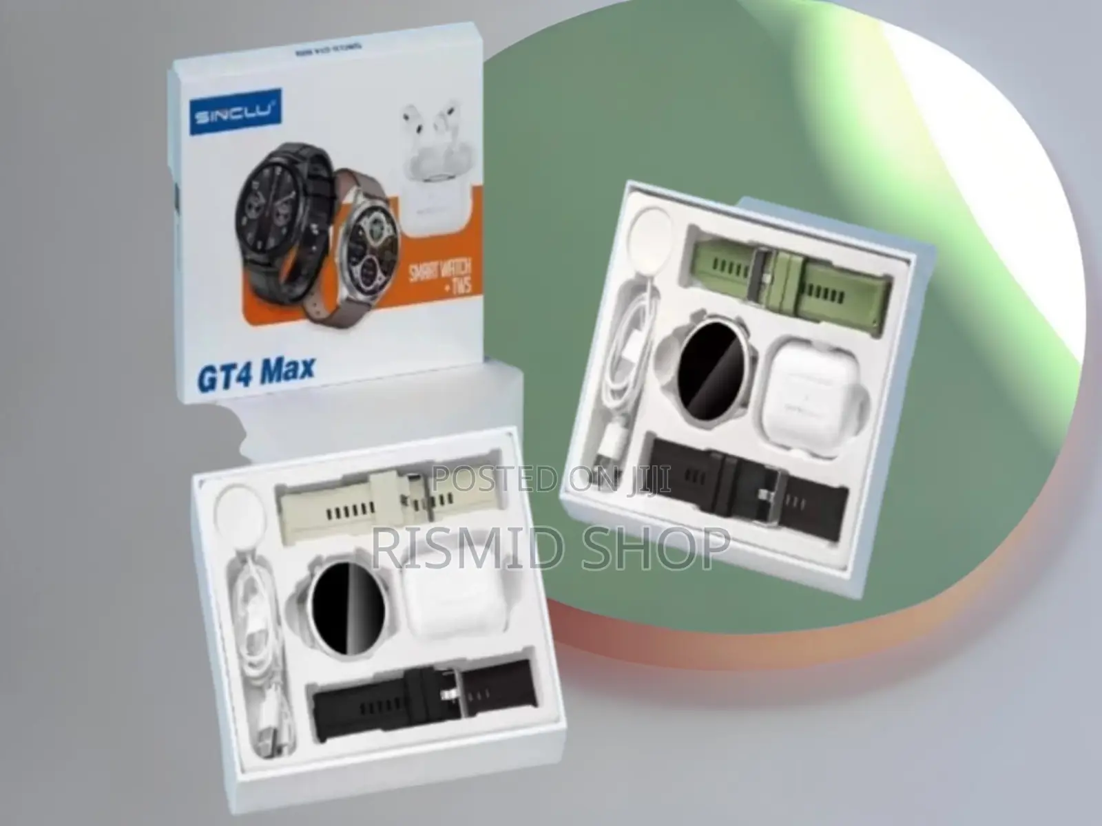 Sinclu Gt4 Max Smartwatch and Bluetooth Earbuds Set