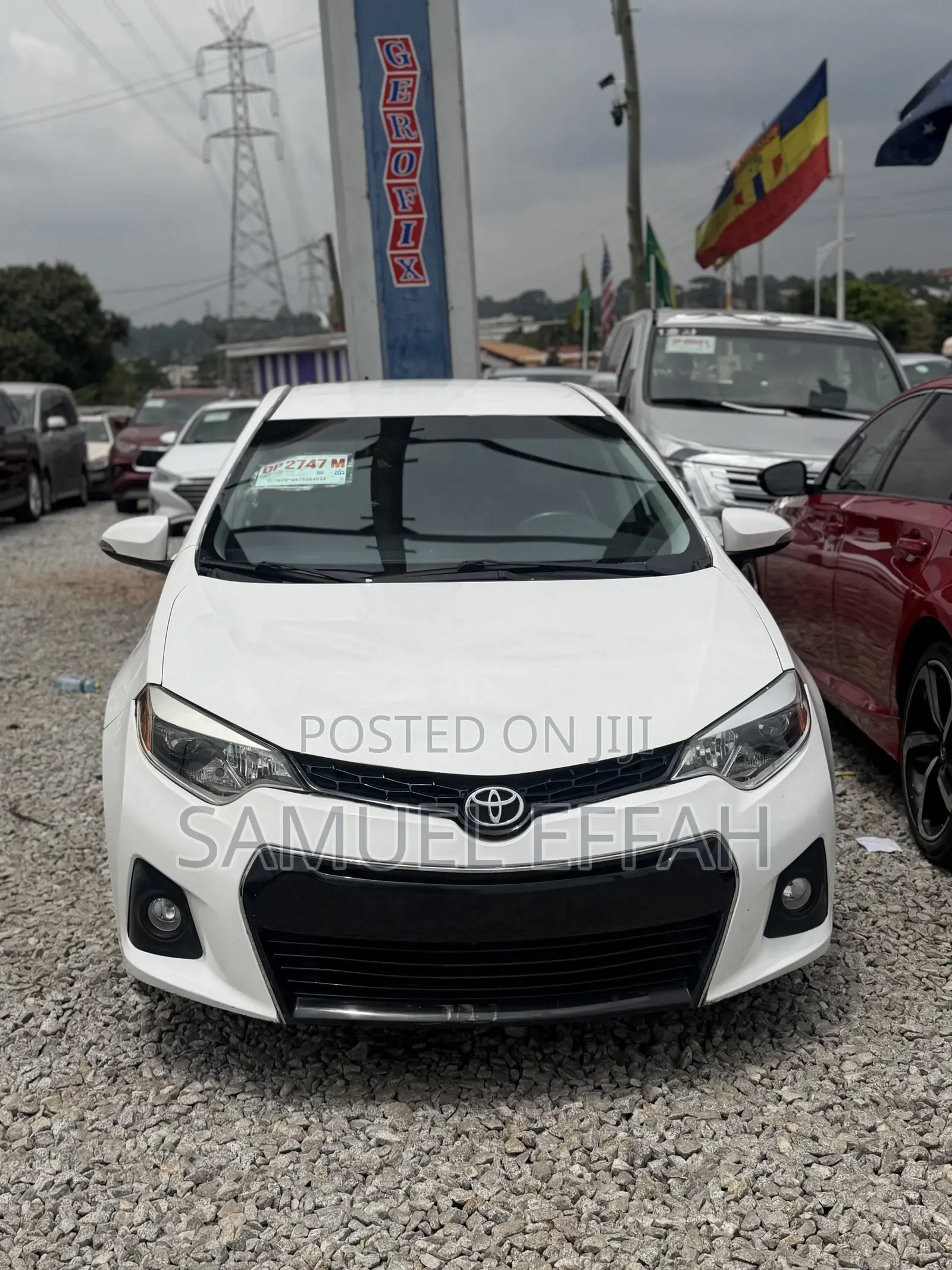 Toyota Corolla S 4dr Sedan (1.8L 4cyl CVT) 2016 White
