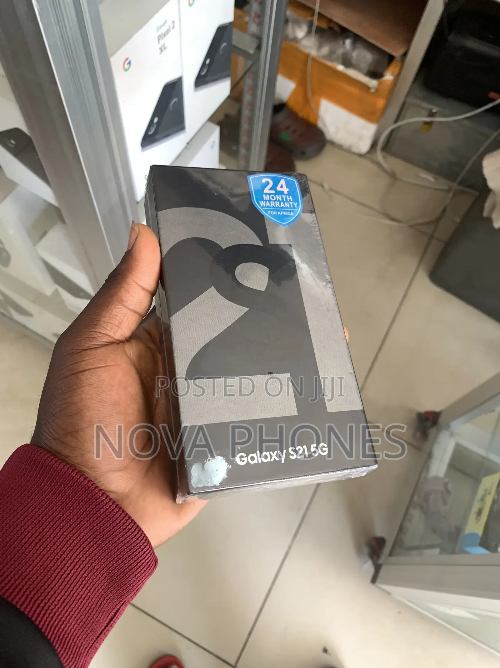New Samsung Galaxy S21 5G 128 GB Blue