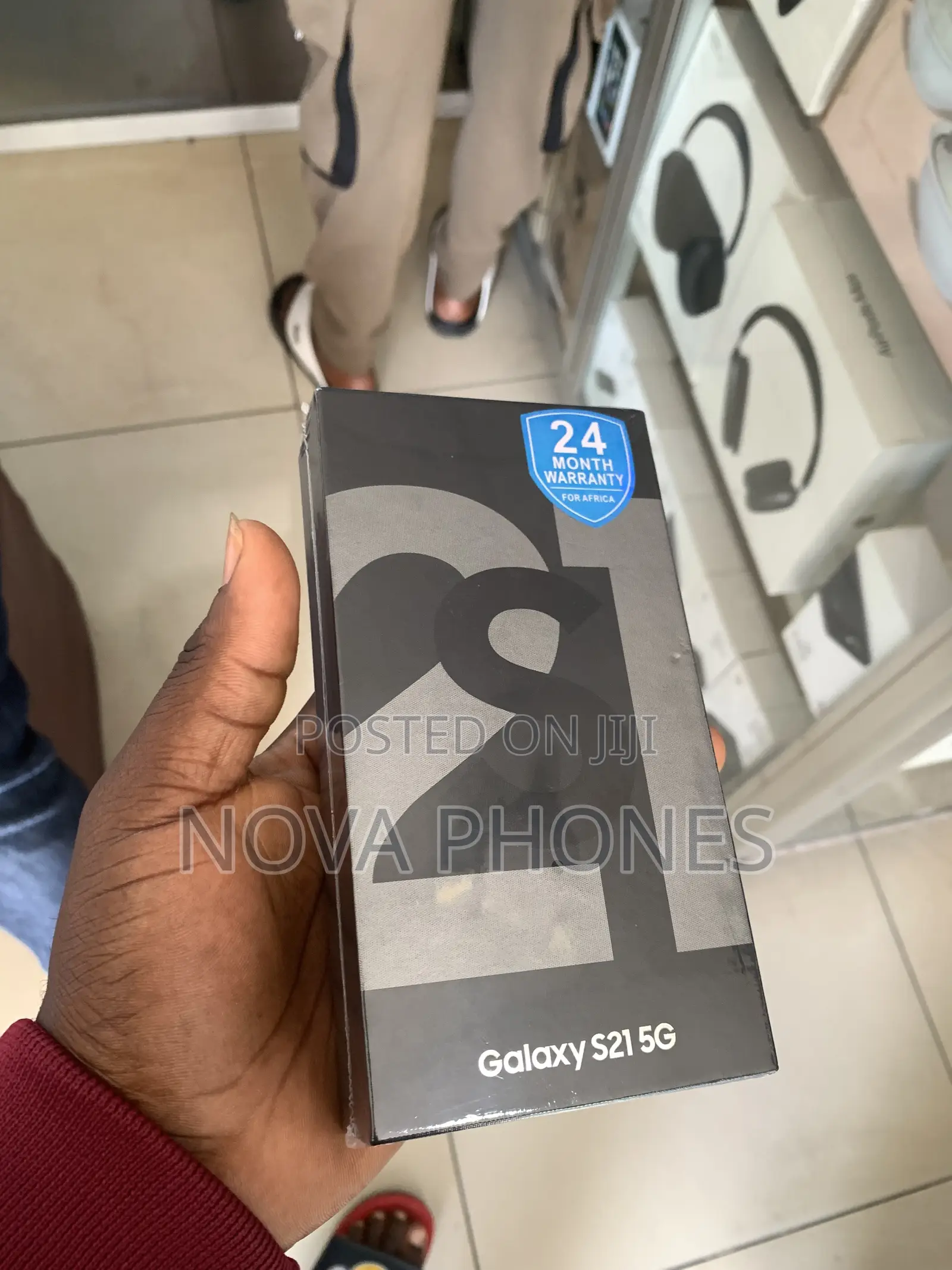 New Samsung Galaxy S21 5G 128 GB Blue