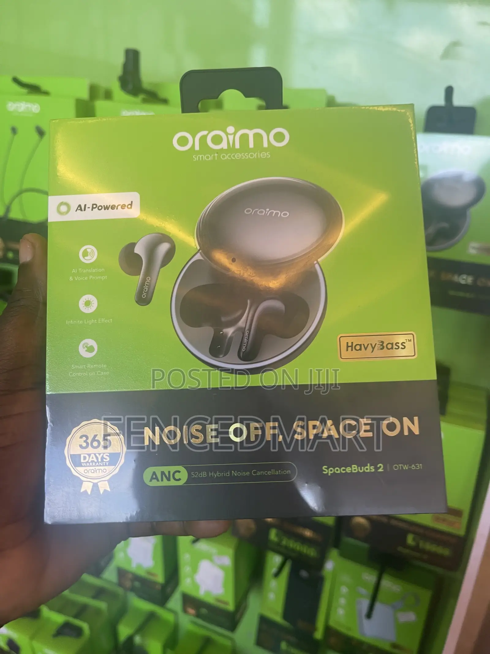 Oraimo SpaceBuds 2 ANC Wireless Earbuds