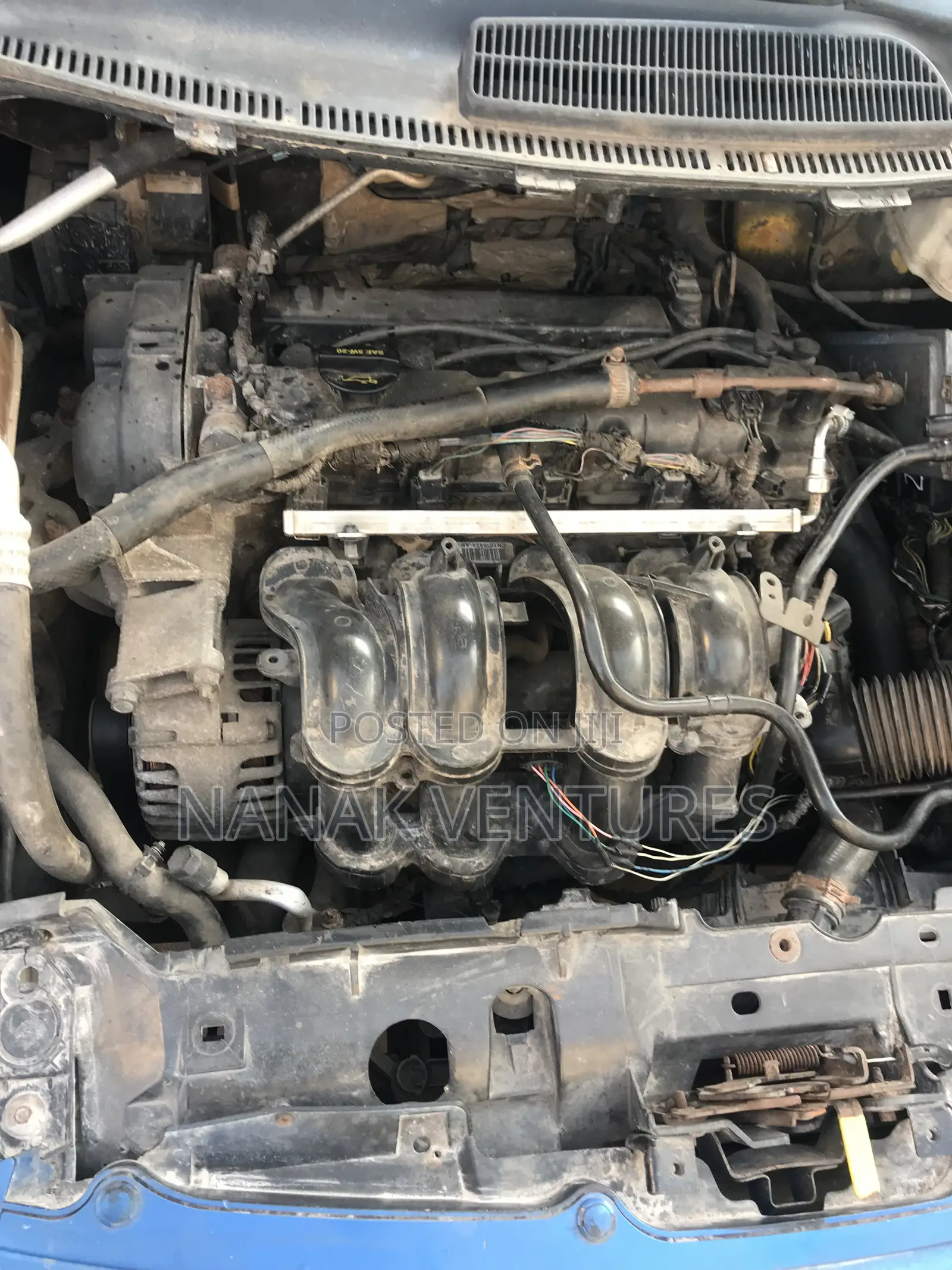 Ford Fiesta SEL Sedan 2012 Blue