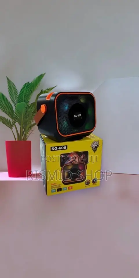 SG 606 Bluetooth Portable Music Speaker