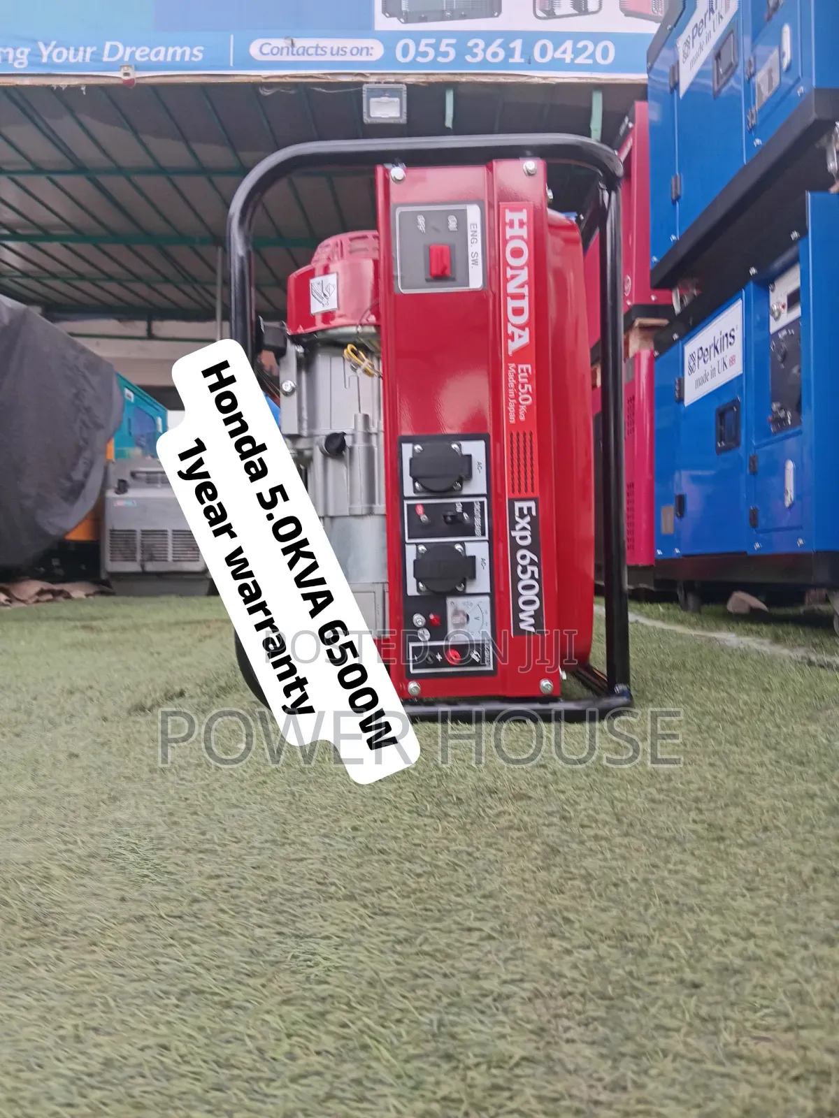 Honda 6500W Powerful Generator – Reliable Heavy Duty Genset, Quality