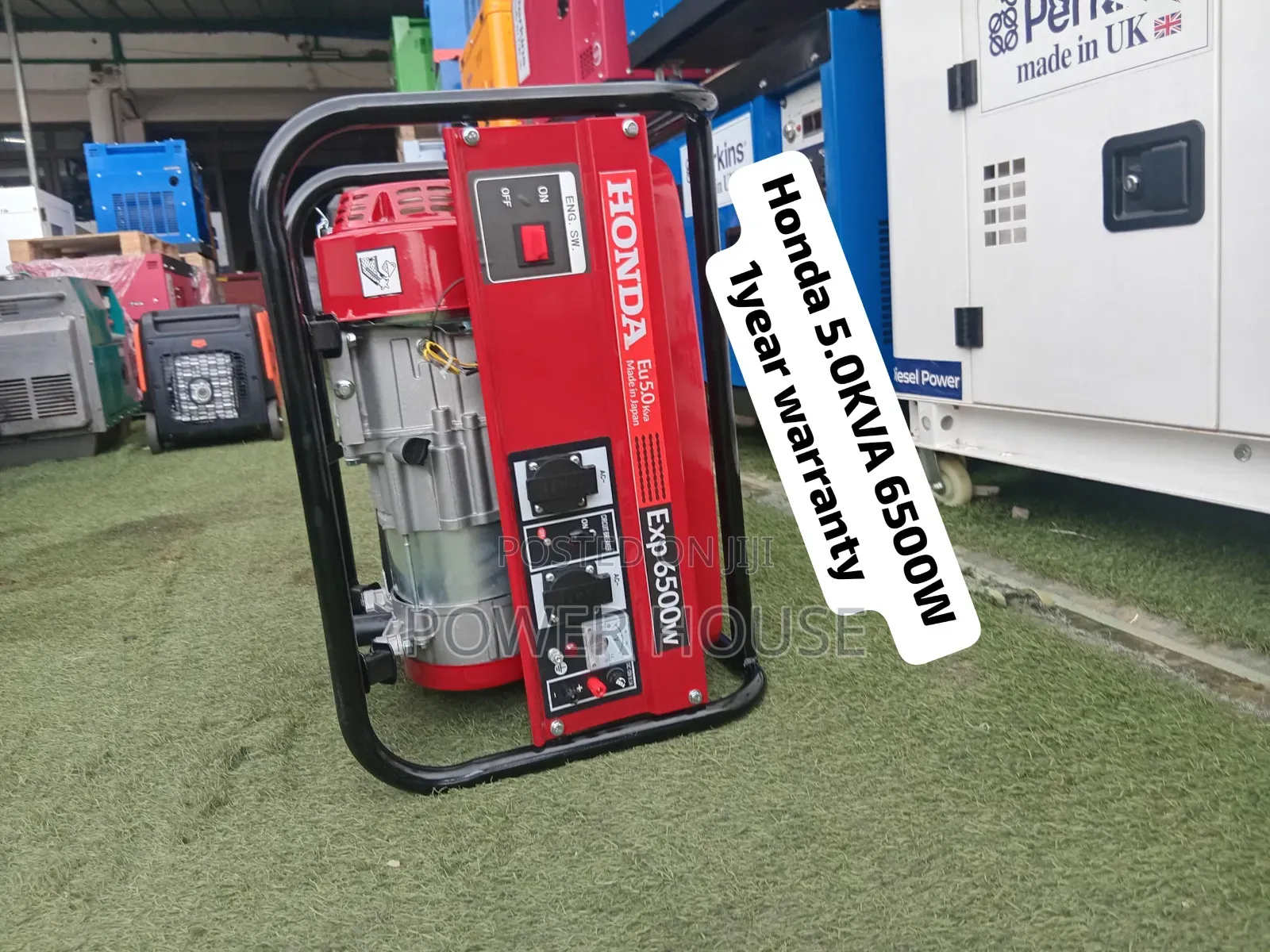 Honda 6500W Powerful Generator – Reliable Heavy Duty Genset, Quality