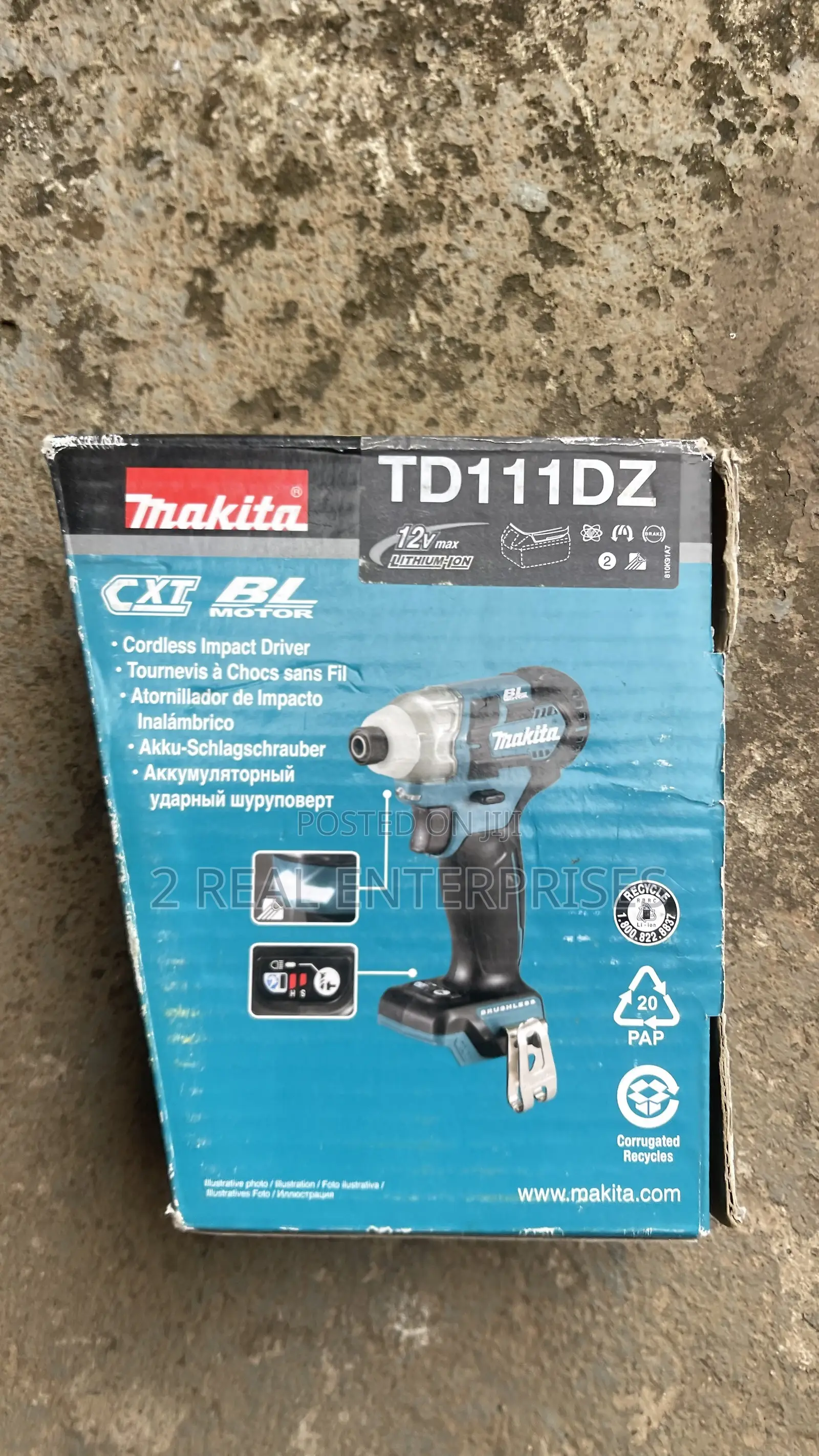 Makita 12V Max CXT Brushless Cordless Impact Driver (Bare Tool Only)