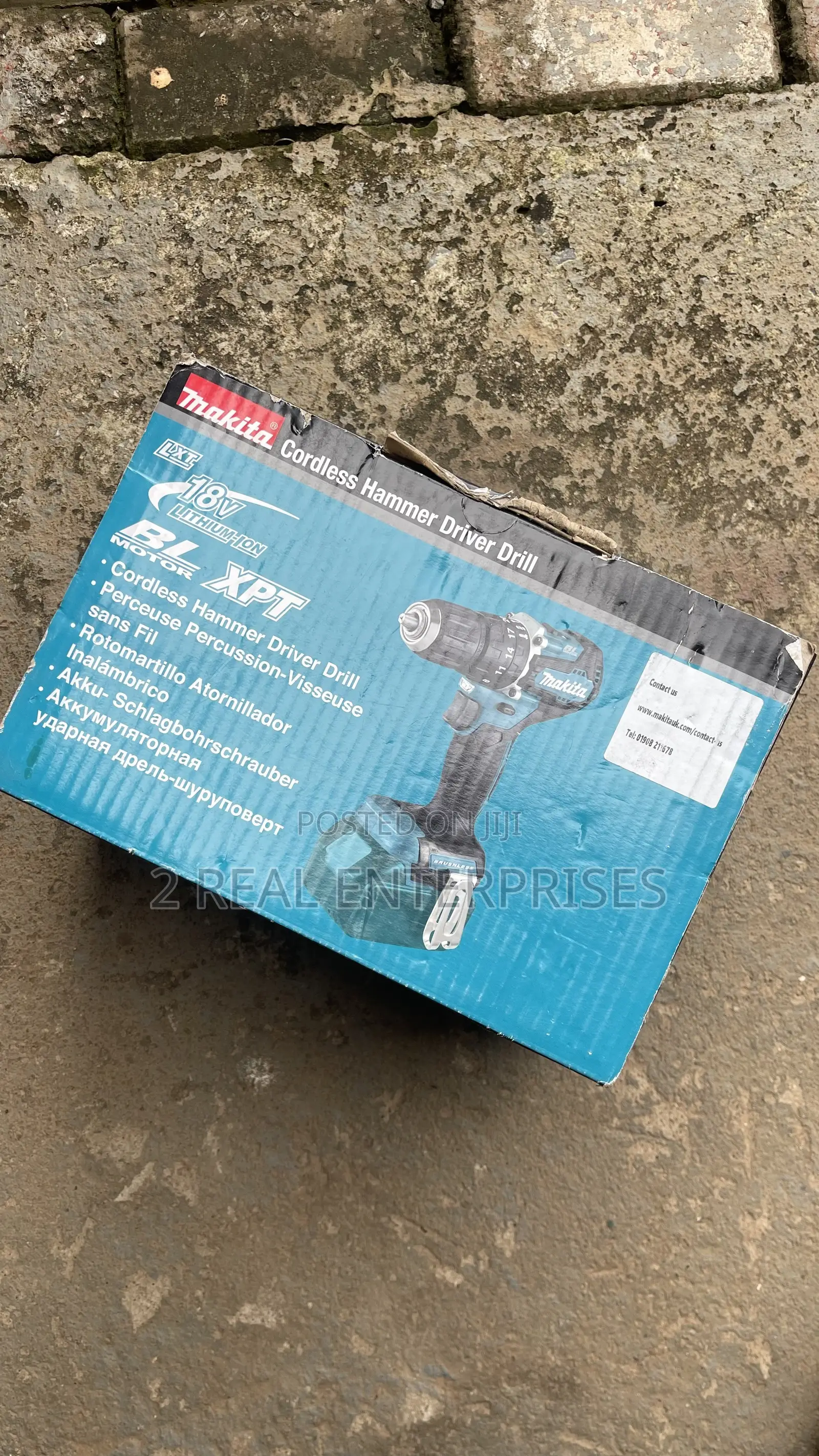 Makita 18V LXT Brushless Cordless Hammer Driver Drill (Bare Unit Only)