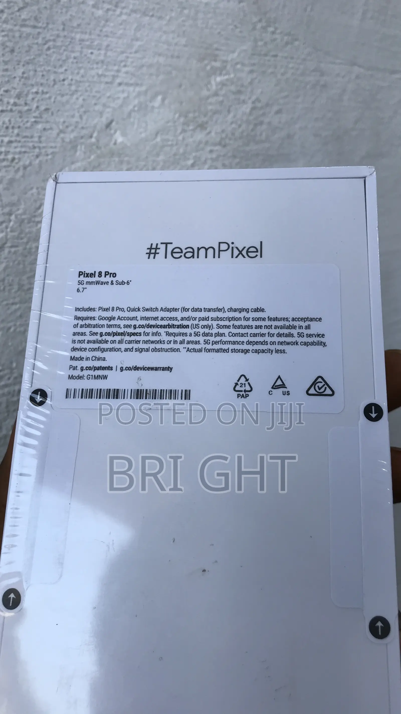 New Google Pixel 8 Pro 128 GB Black