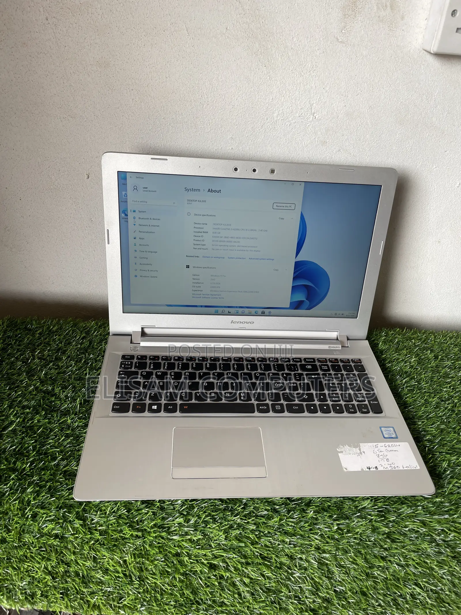 Laptop Lenovo IdeaPad 500S 8GB Intel Core i5 HDD 1T
