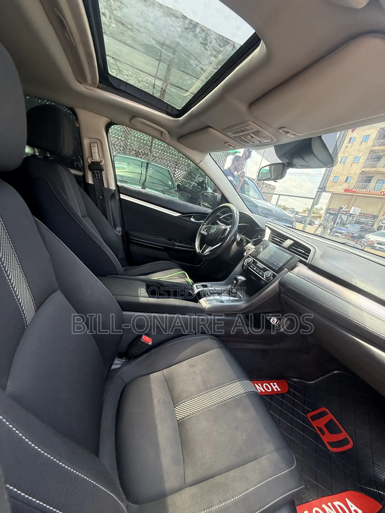Honda Civic EX-T 4dr Sedan (1.5L 4cyl) 2016 Gray