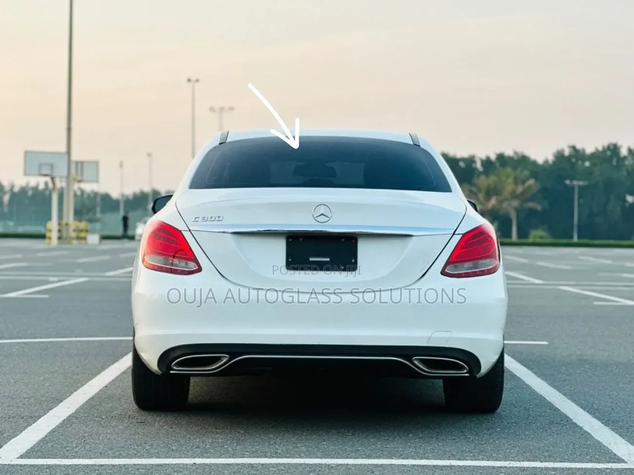 Mercedes Benz C-300 Heated Back Window Back Glass Available