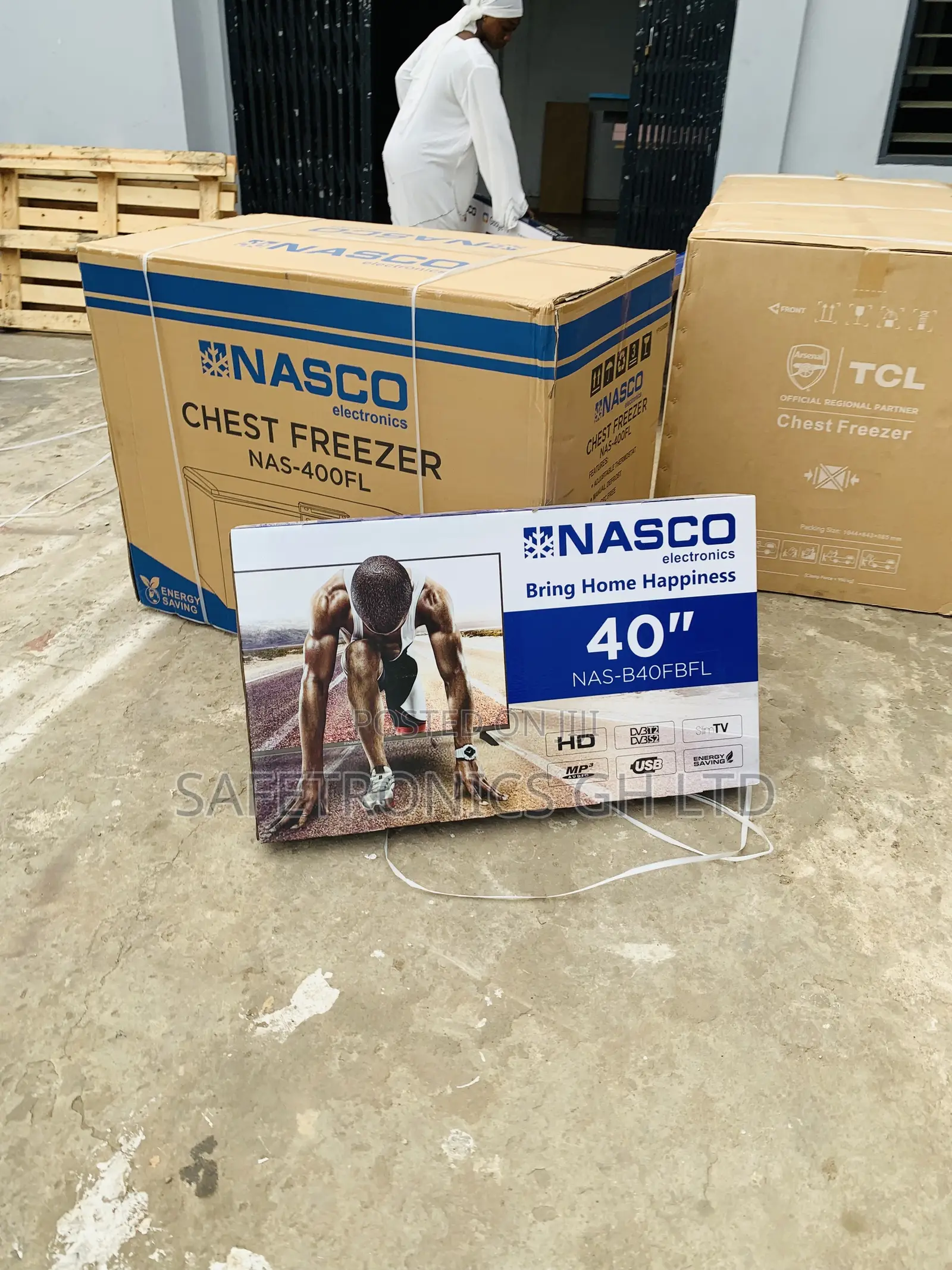 Valuable New NASCO 40′′ SATELLITE TV – (NAS-P40FBD)