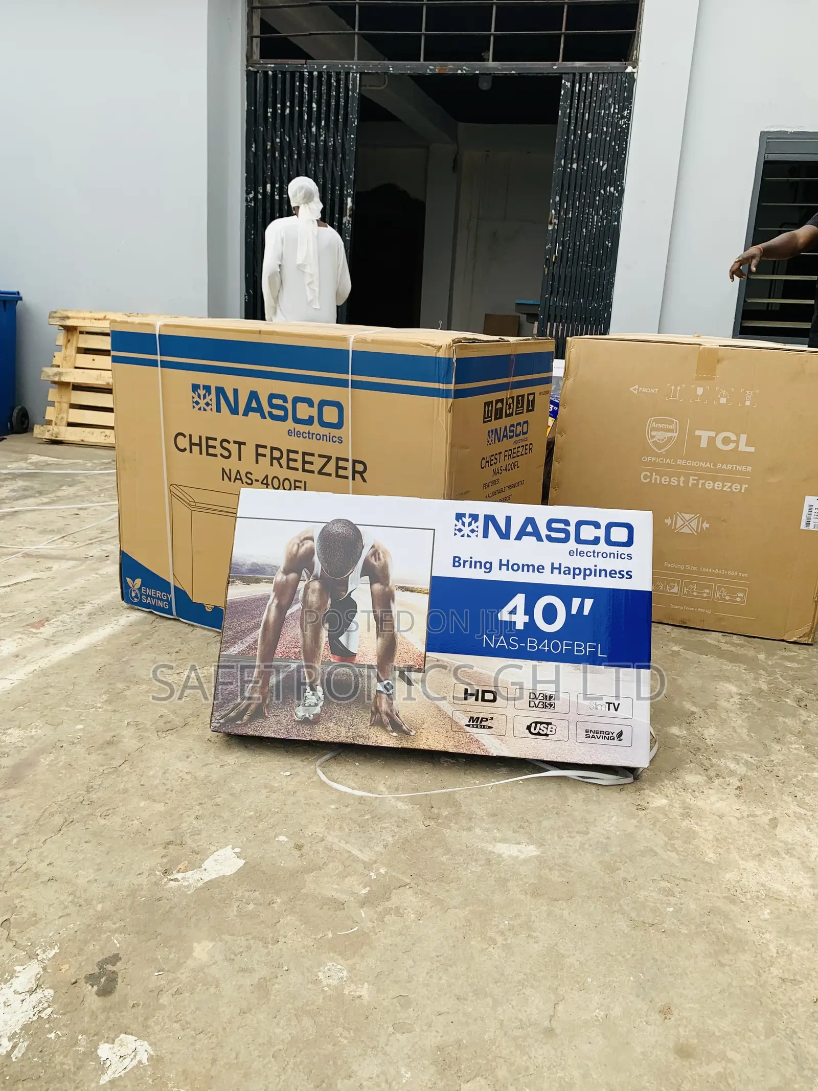 Essential New NASCO 40′′ SATELLITE TV – (NAS-P40FBD)