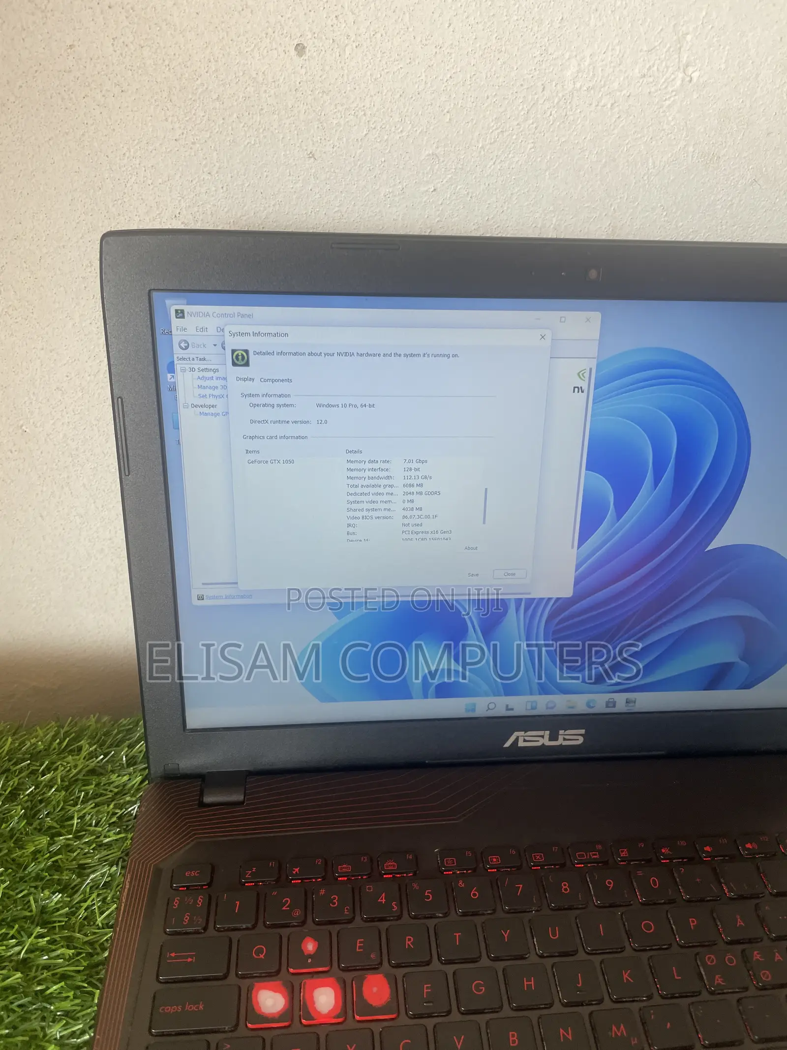 Laptop Asus GL552VX 8GB Intel Core i7 SSD 256GB