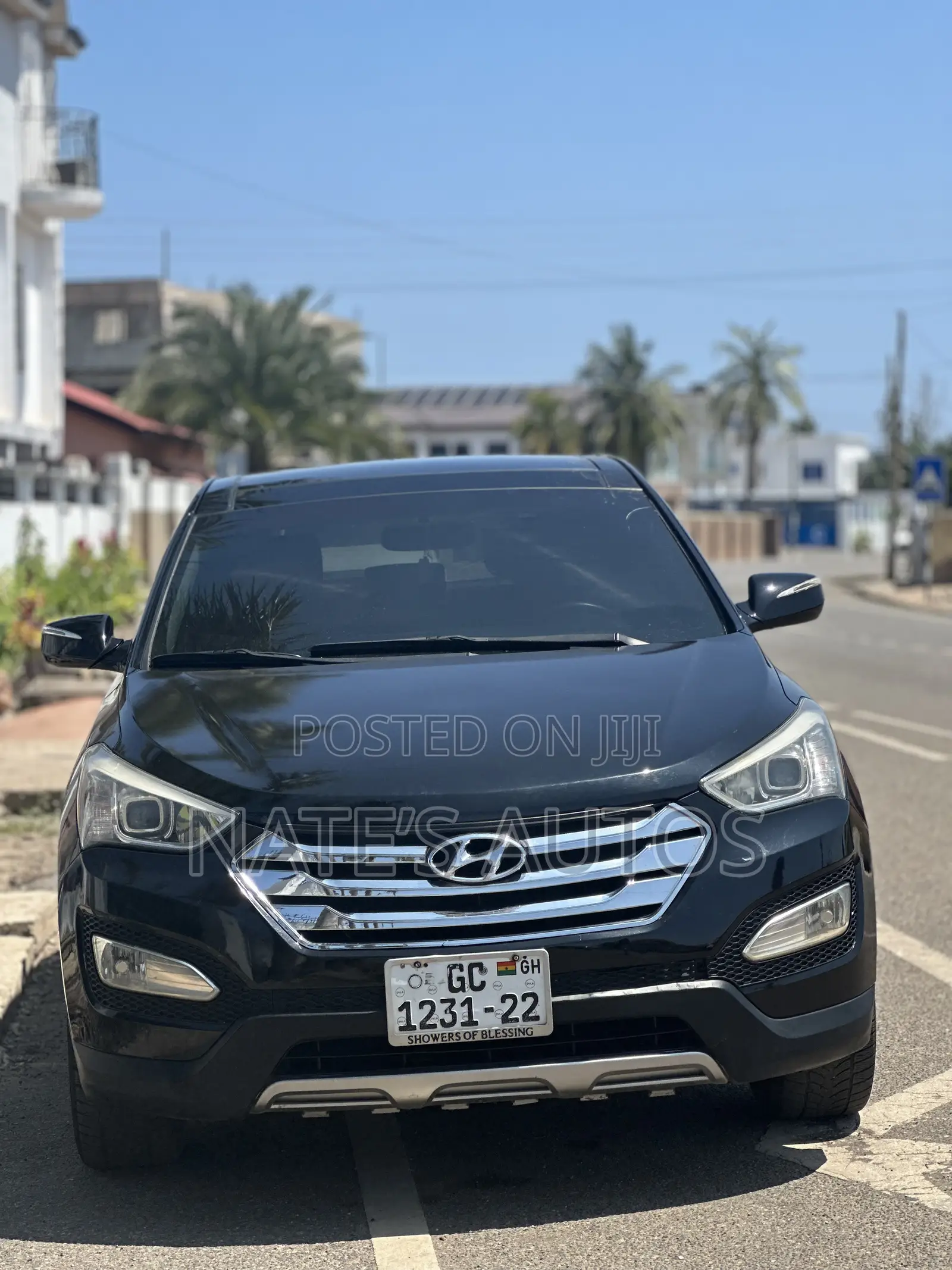 Hyundai Santa Fe Limited 4dr SUV AWD (3.3L 6cyl 6A) 2015 Black