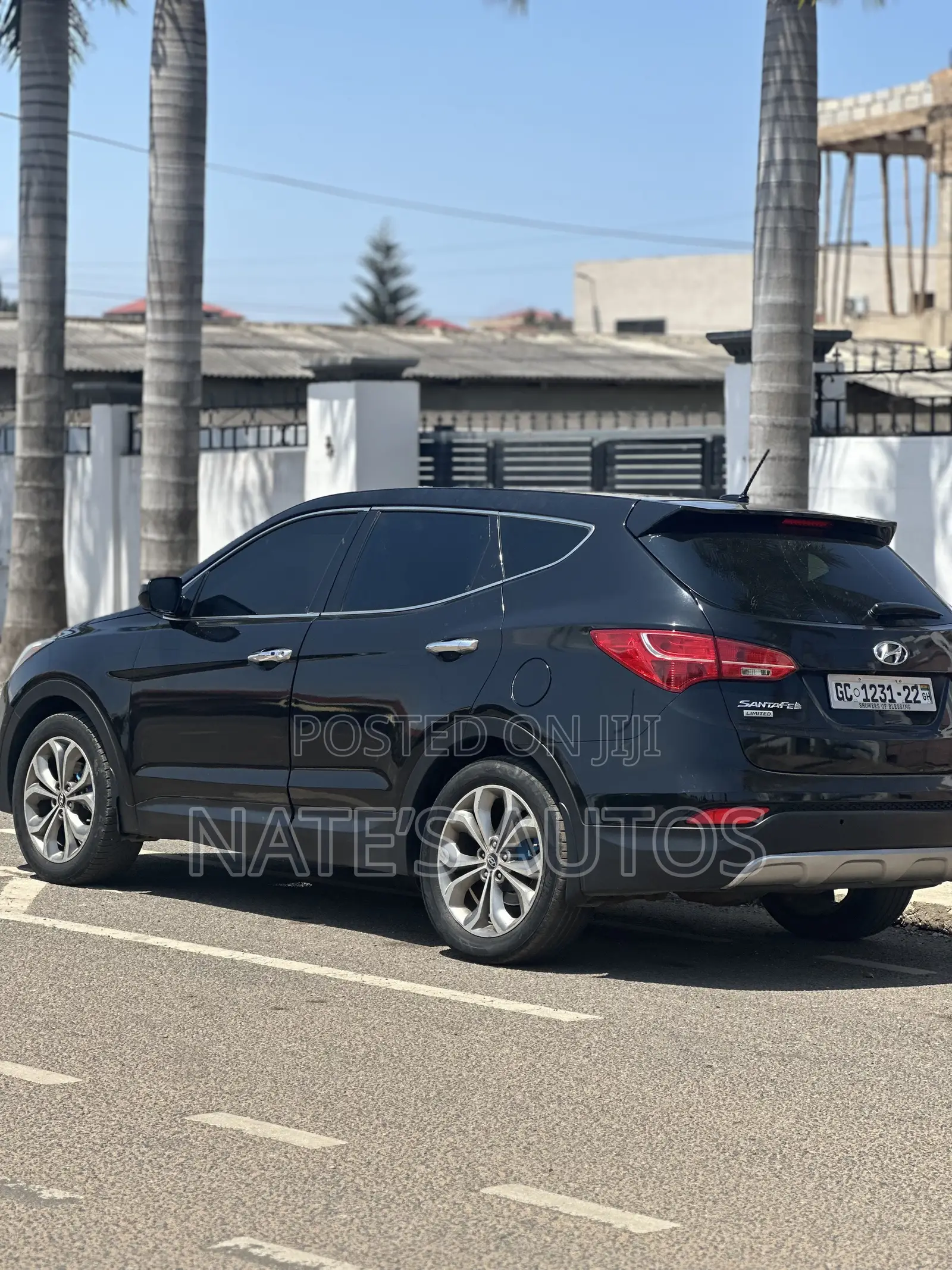 Hyundai Santa Fe Limited 4dr SUV AWD (3.3L 6cyl 6A) 2015 Black