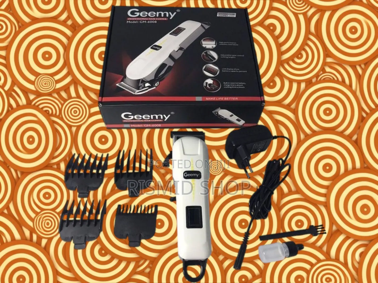 GEEMY GM-6008 Professional Grooming Hair Clipper