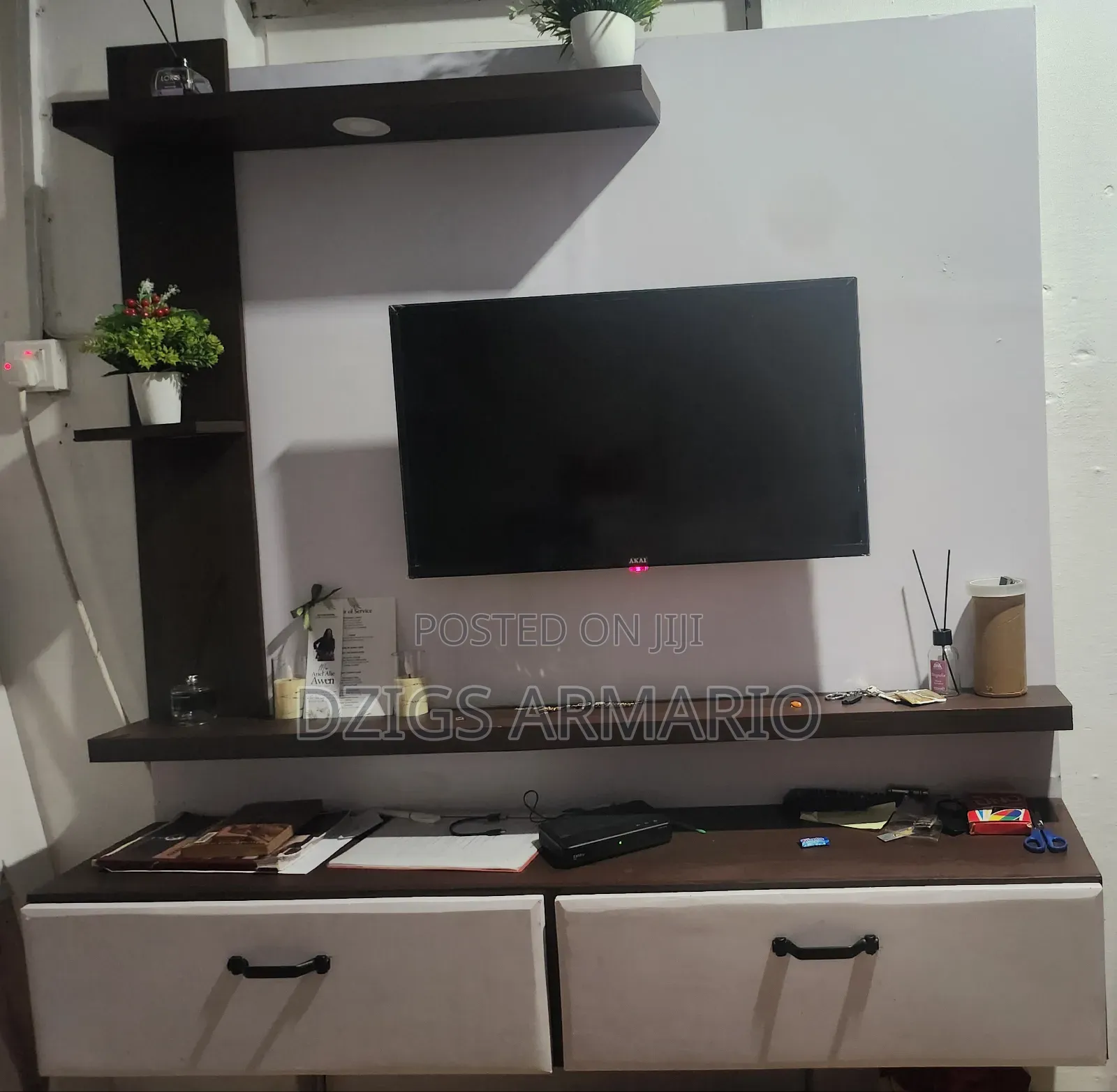 Slightly Used TV Console.