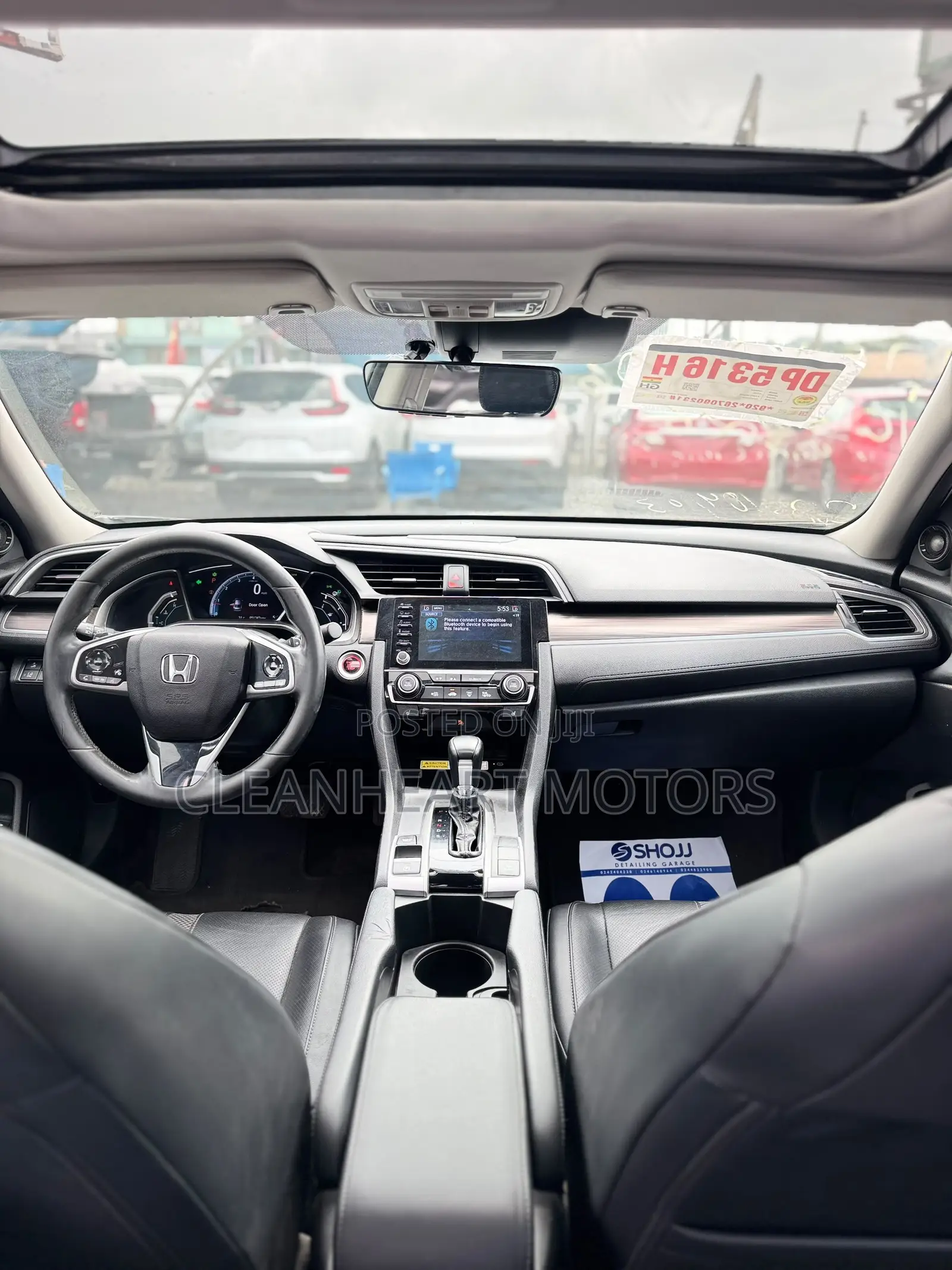 Honda Civic Touring Sedan 2019 White
