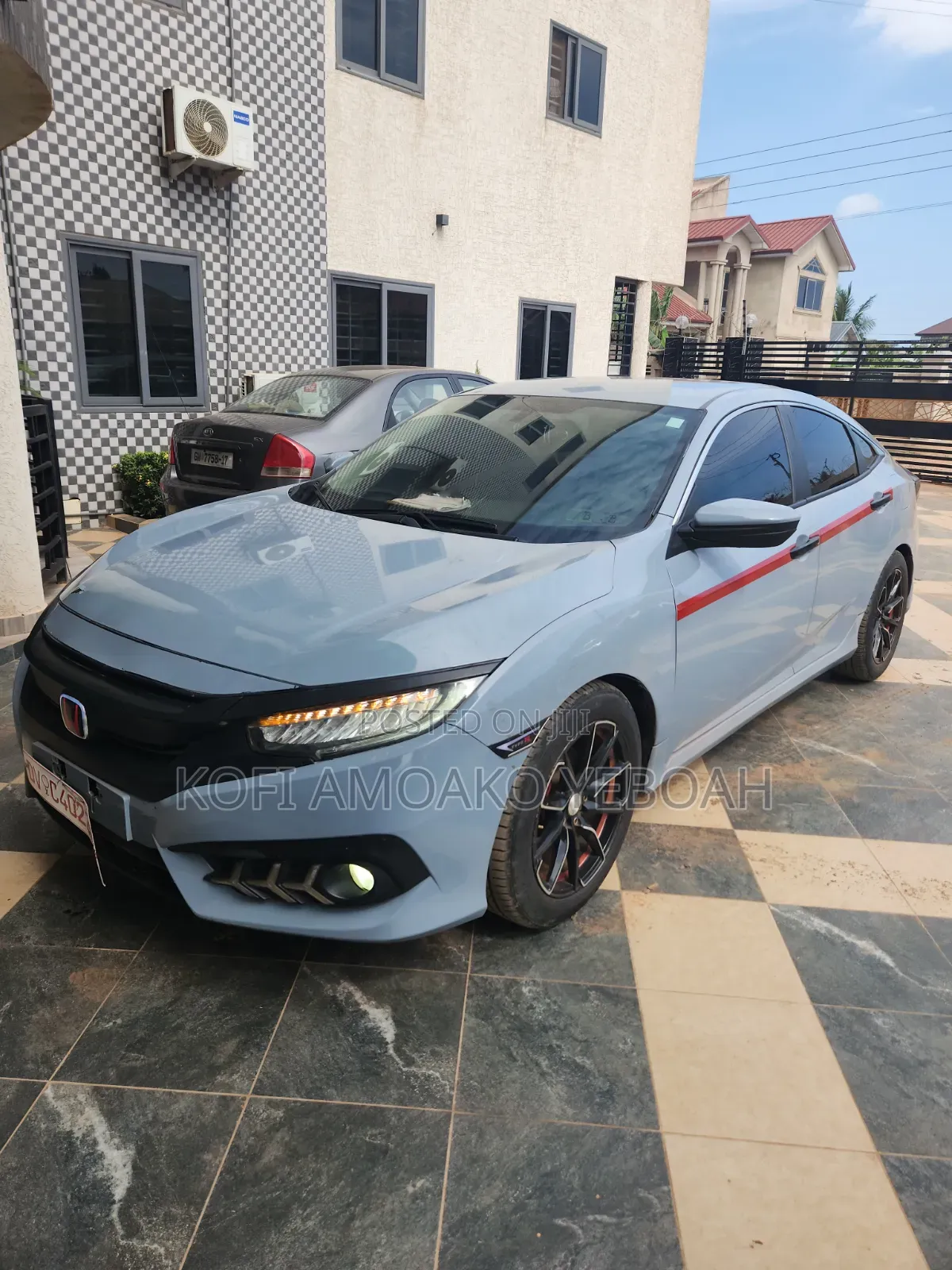 Honda Civic EX 4dr Sedan (2.0L 4cyl) 2017 Gray