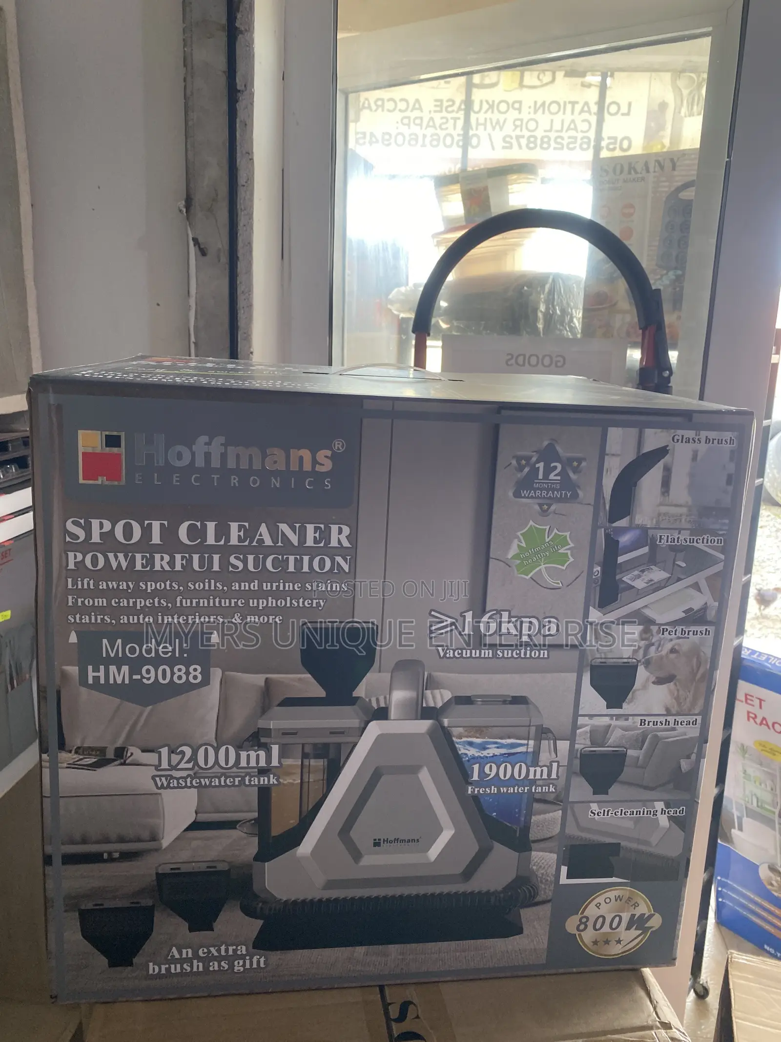 Hoffmans Wet Sweep and Urine Remover Vacuum Cleaner