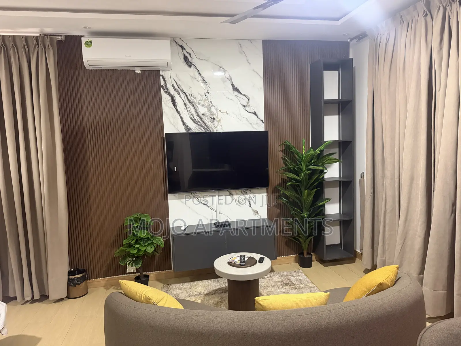 Furnished Studio Apartment in Mojo Apartments, Community 25 for rent