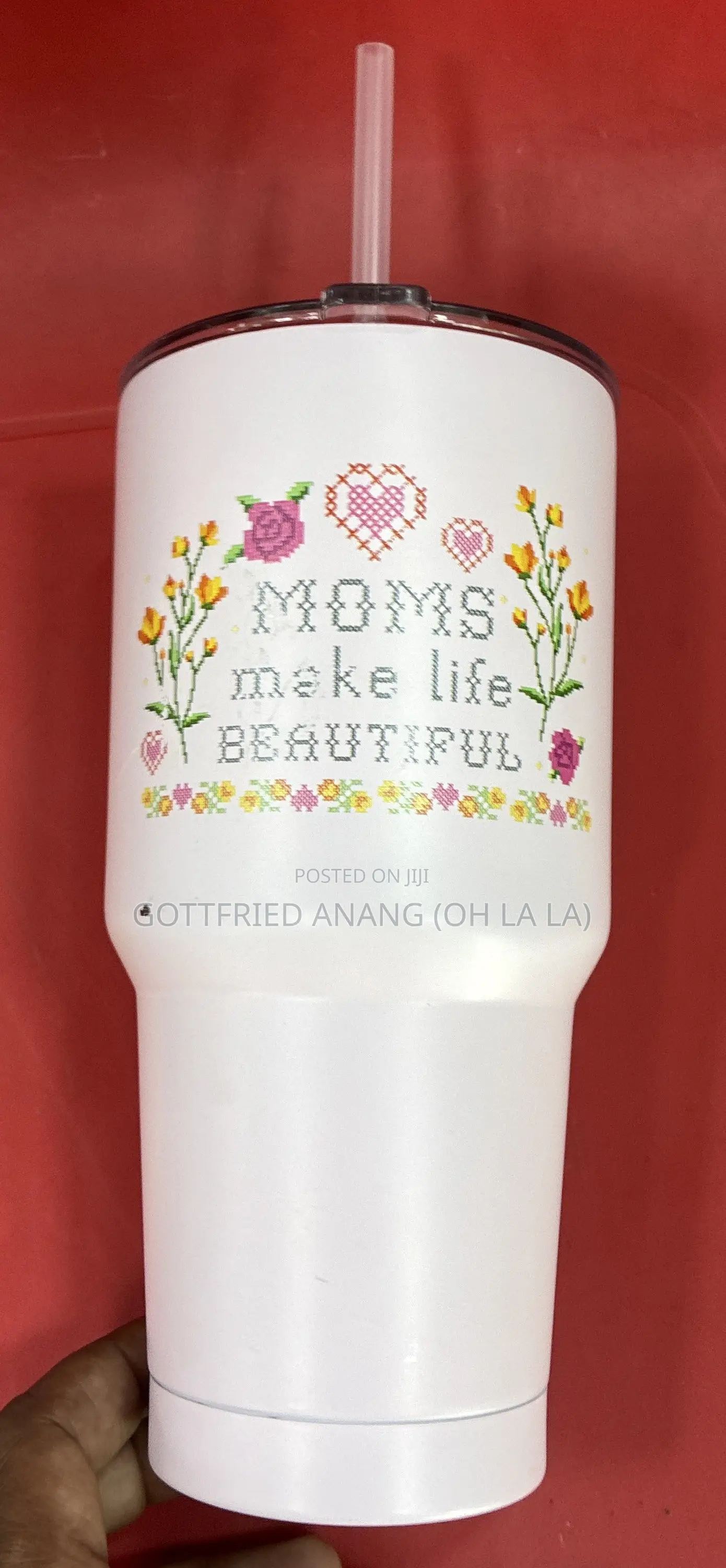 Moms Make Life Beautiful Mug.