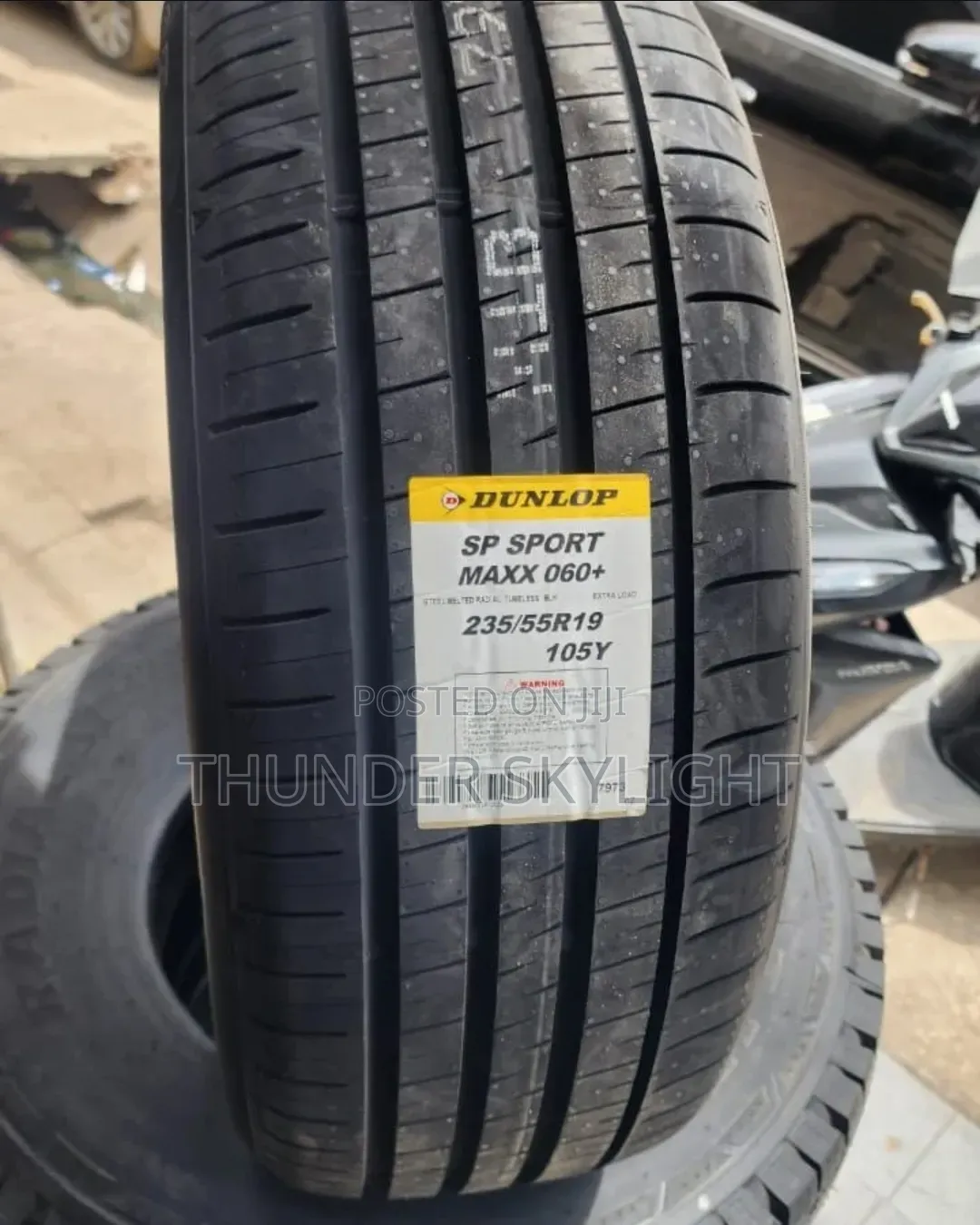235/55r19 Dunlop SP Sport Maxx 060+ 105Y XL Tyre