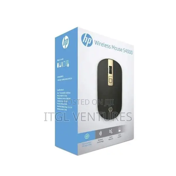 HP S4000 Wireless Optical Mouse