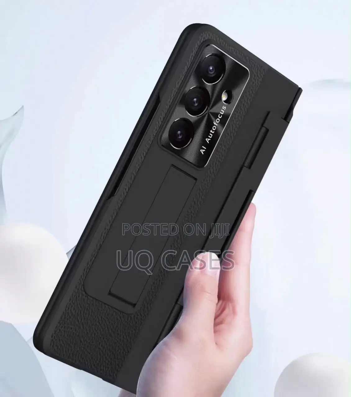 Leather Samsung  Zfold 7 Phone Case (With Free Delivery Within Accra)