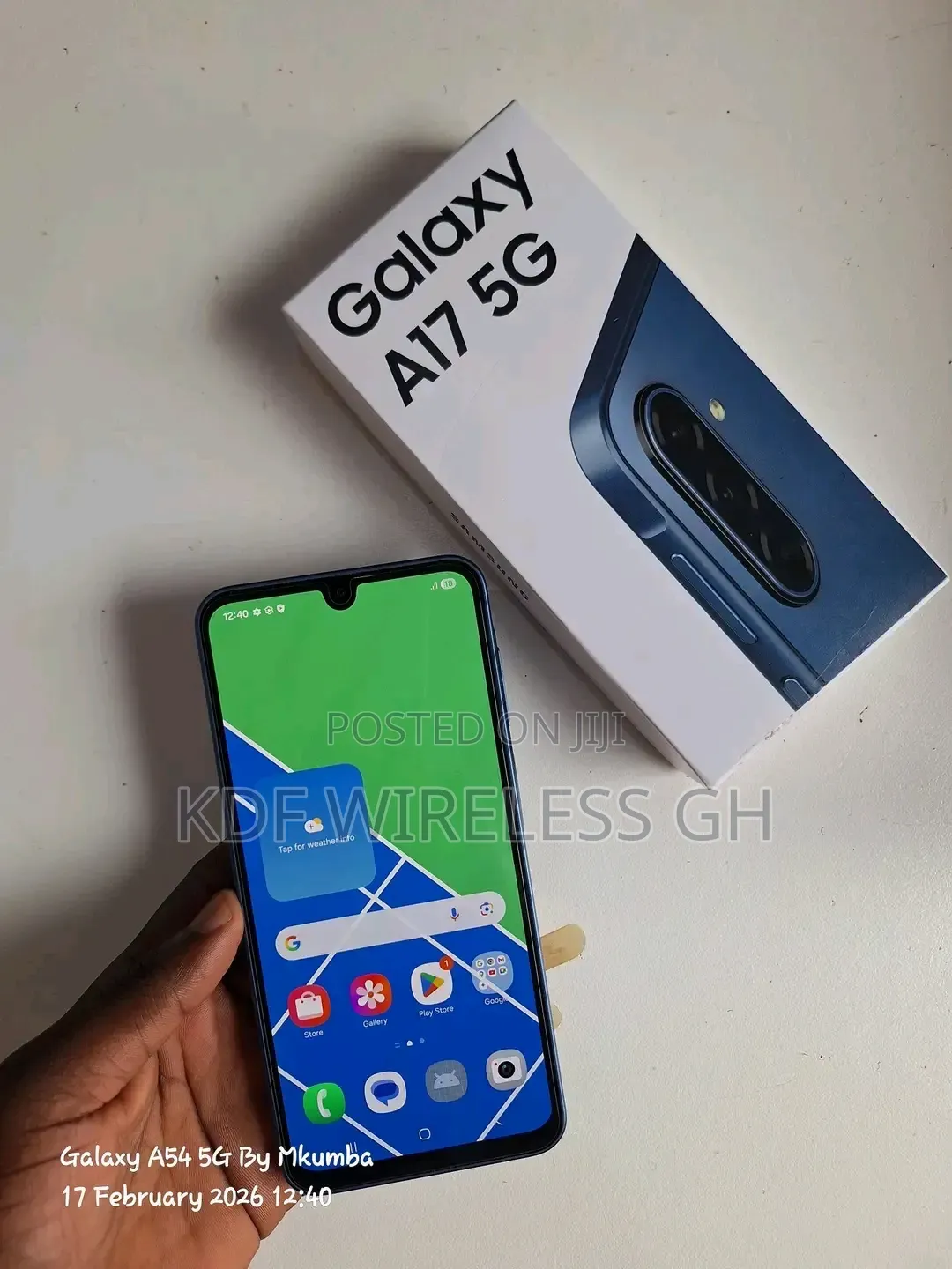 New Samsung Galaxy A17 256 GB Blue