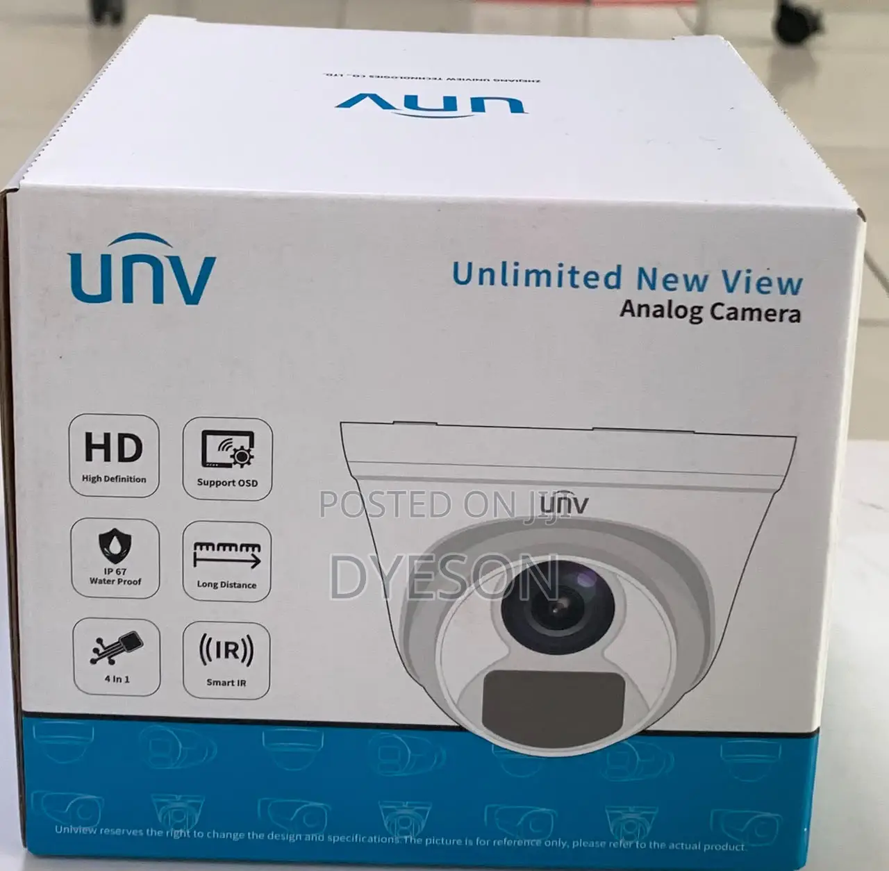 Uac-T112-F28(40) 2MP Fixed IR Turret Analog Camera