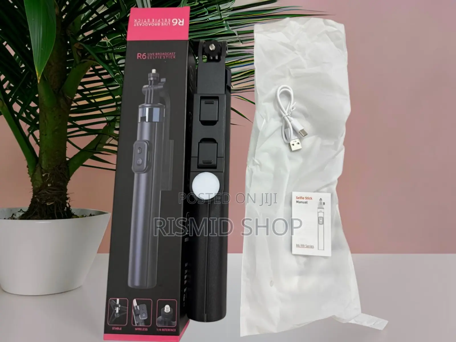 R6 Adjustable Selfie Stick Tripod