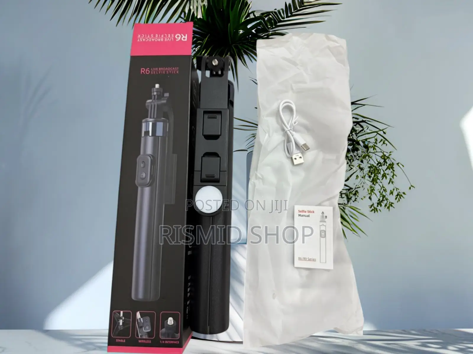 R6 Adjustable Selfie Stick Tripod