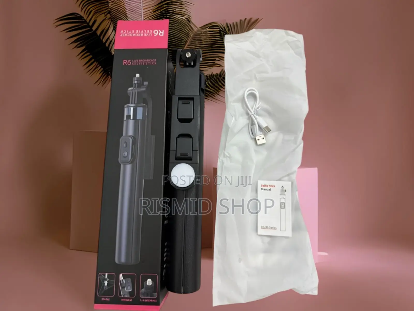 R6 Compact Phone Selfie Stick & Tripod