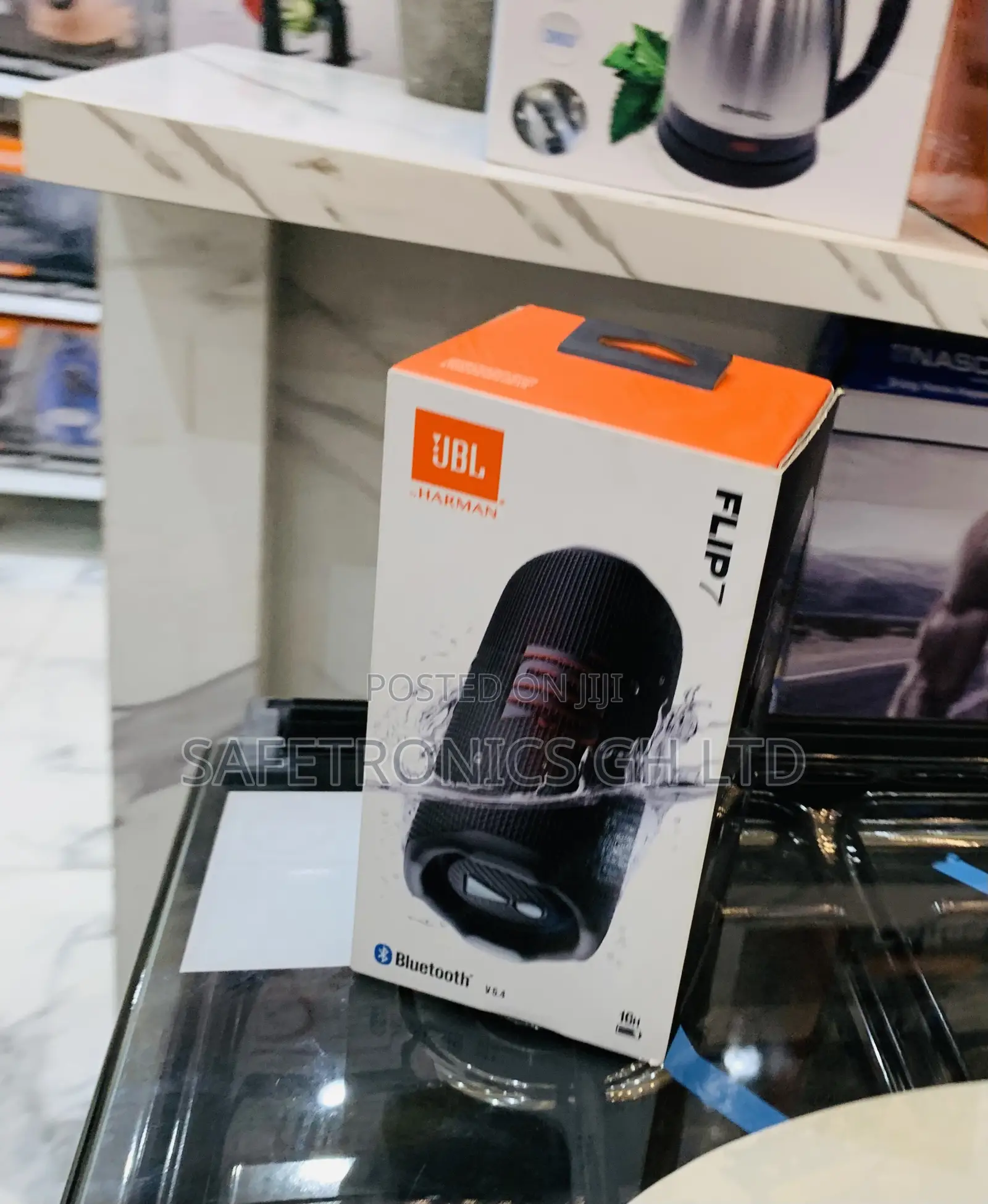 Recommend JBL Flip 6 Portable Wireless Speaker- Black
