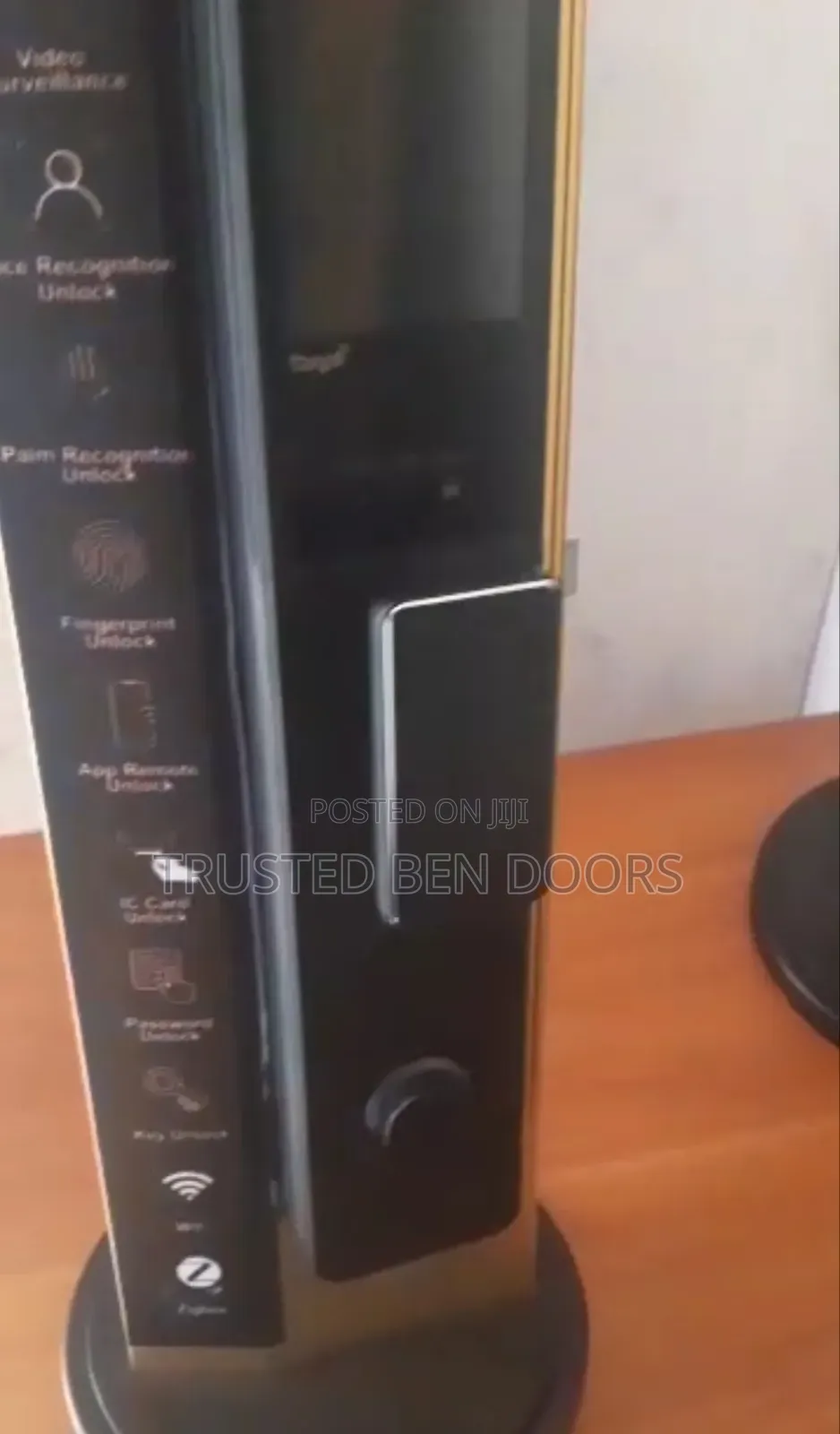 Tuya App Wifi  Biometric Smart Lock With Face Unlock