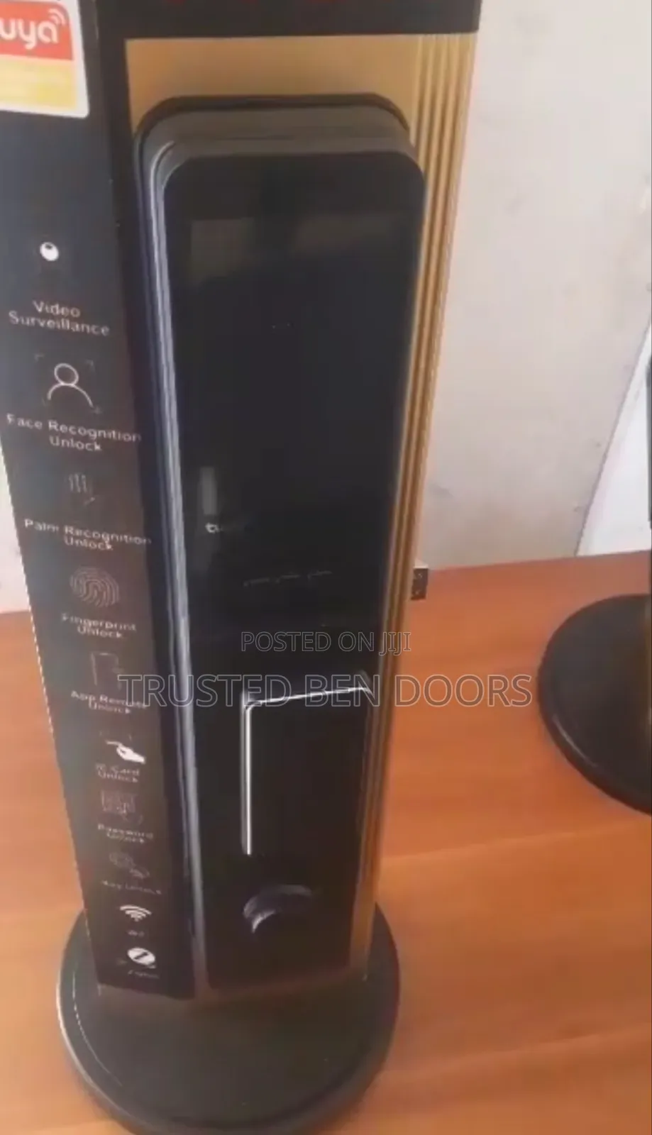Tuya App Wifi Wireless Smart Biometric Door Lock (Face ID Recognition)