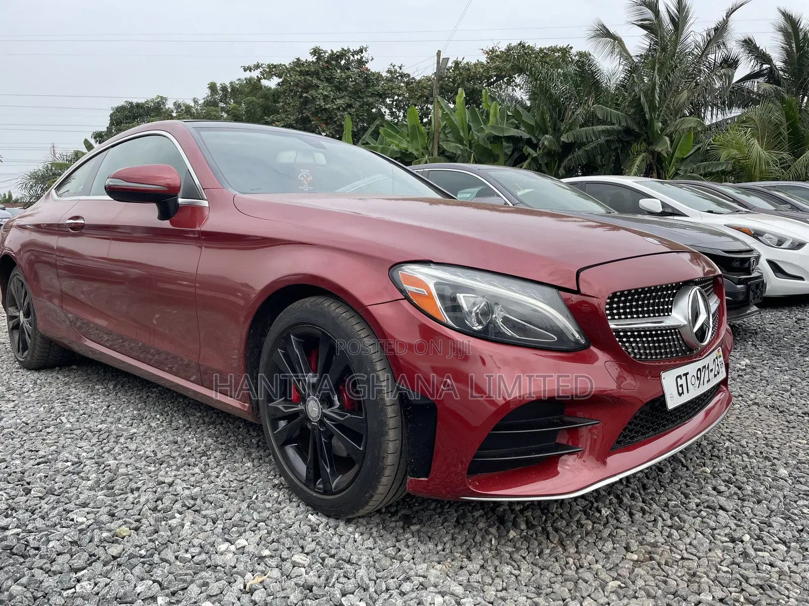 Mercedes-Benz C300 Base Coupe RWD (2.0L 4cyl 7A) 2017 Burgundy
