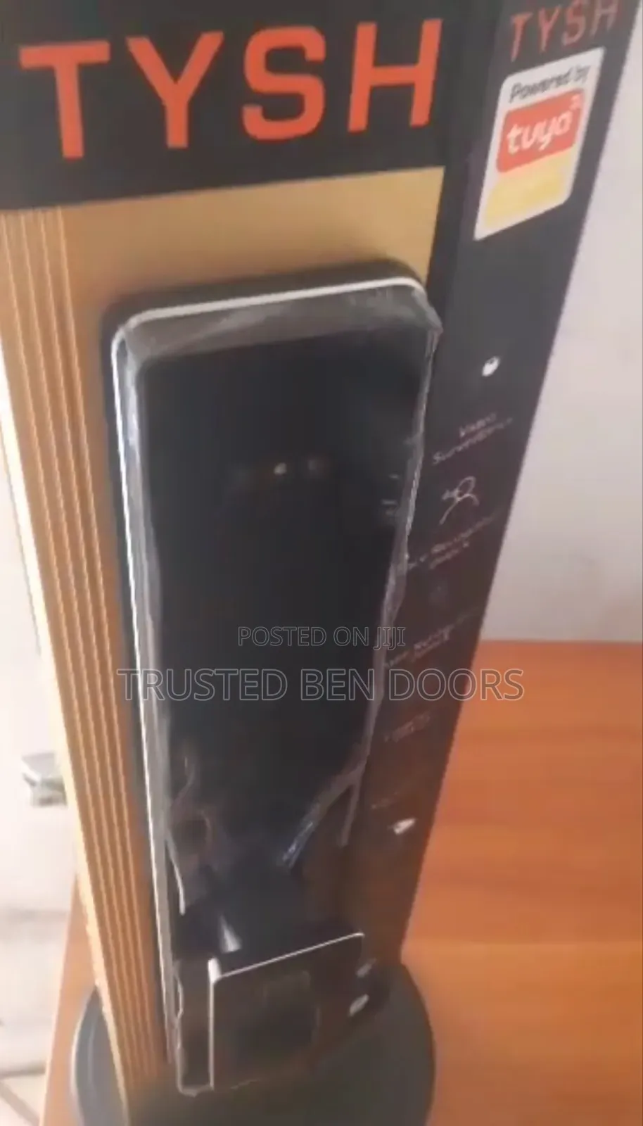 Remotely Open With Tuya App Wifi Biometric Smart Door Lock Face ID