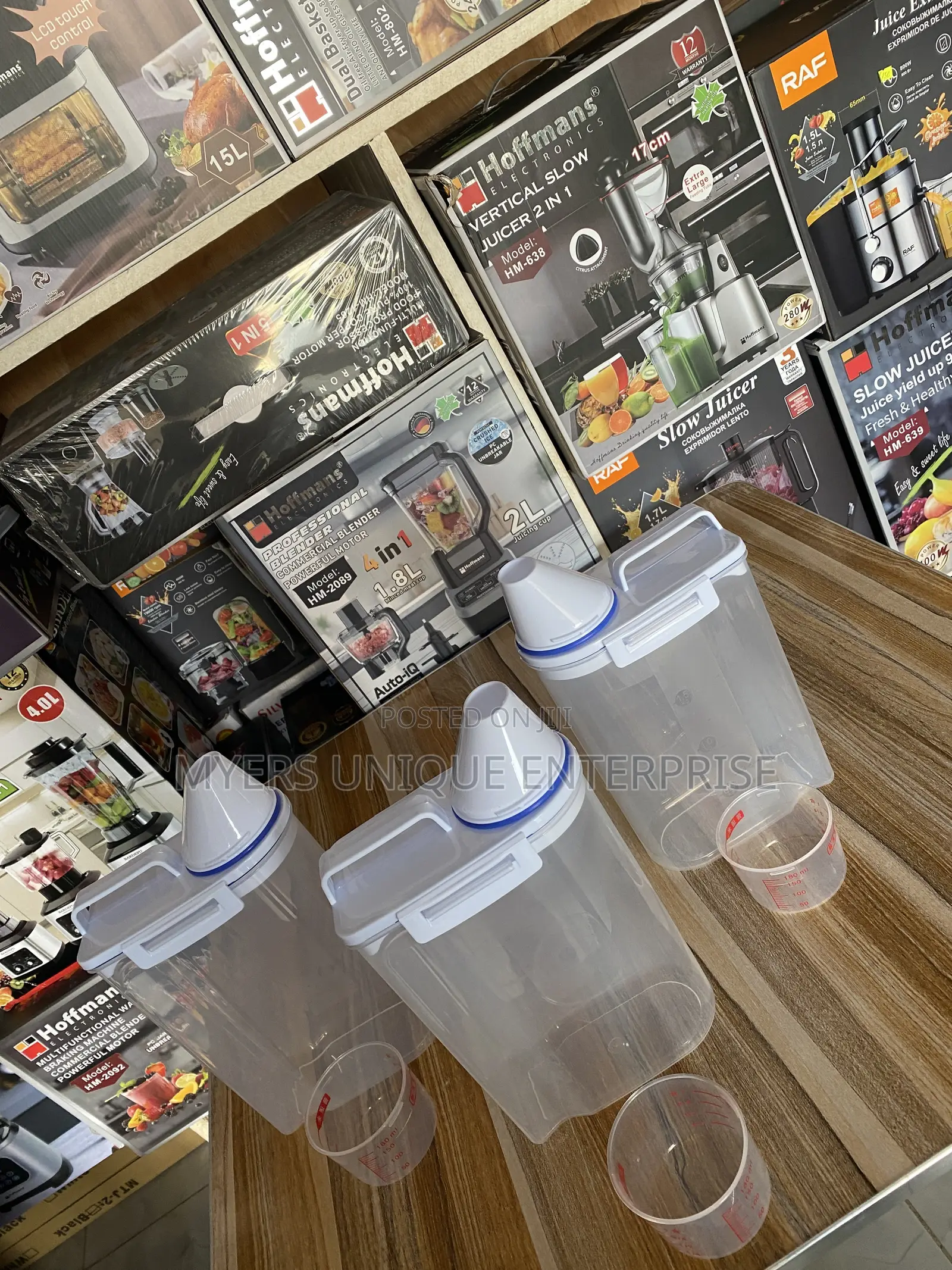 2.3L Airtight Cereals Storage Jar With Cup